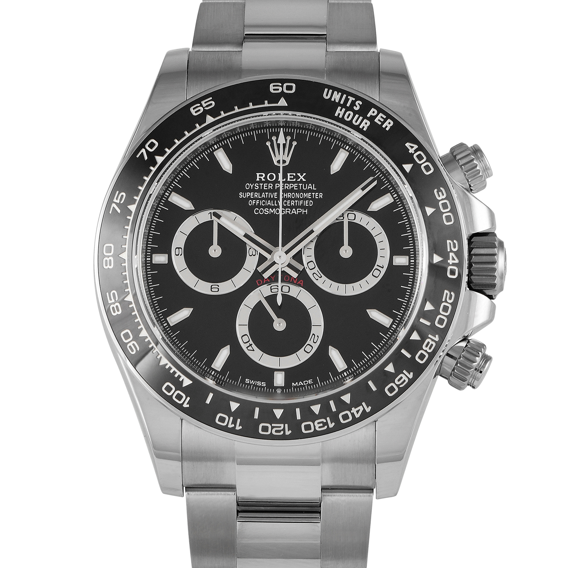 Rolex Daytona Black Dial Watch 126500LN