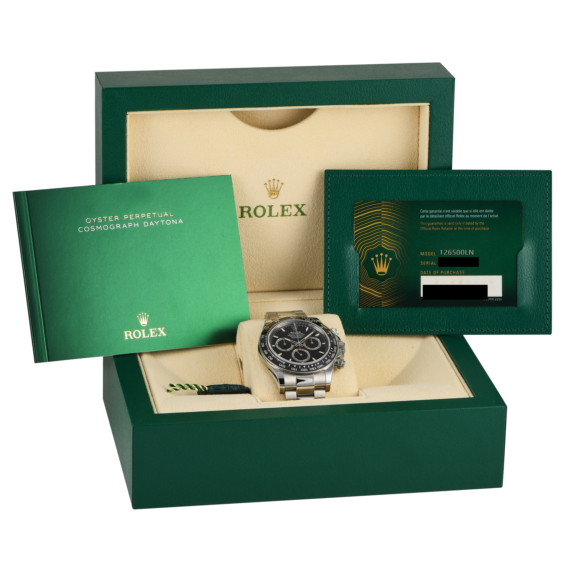 Rolex Daytona Black Dial Watch 126500LN - Image 5