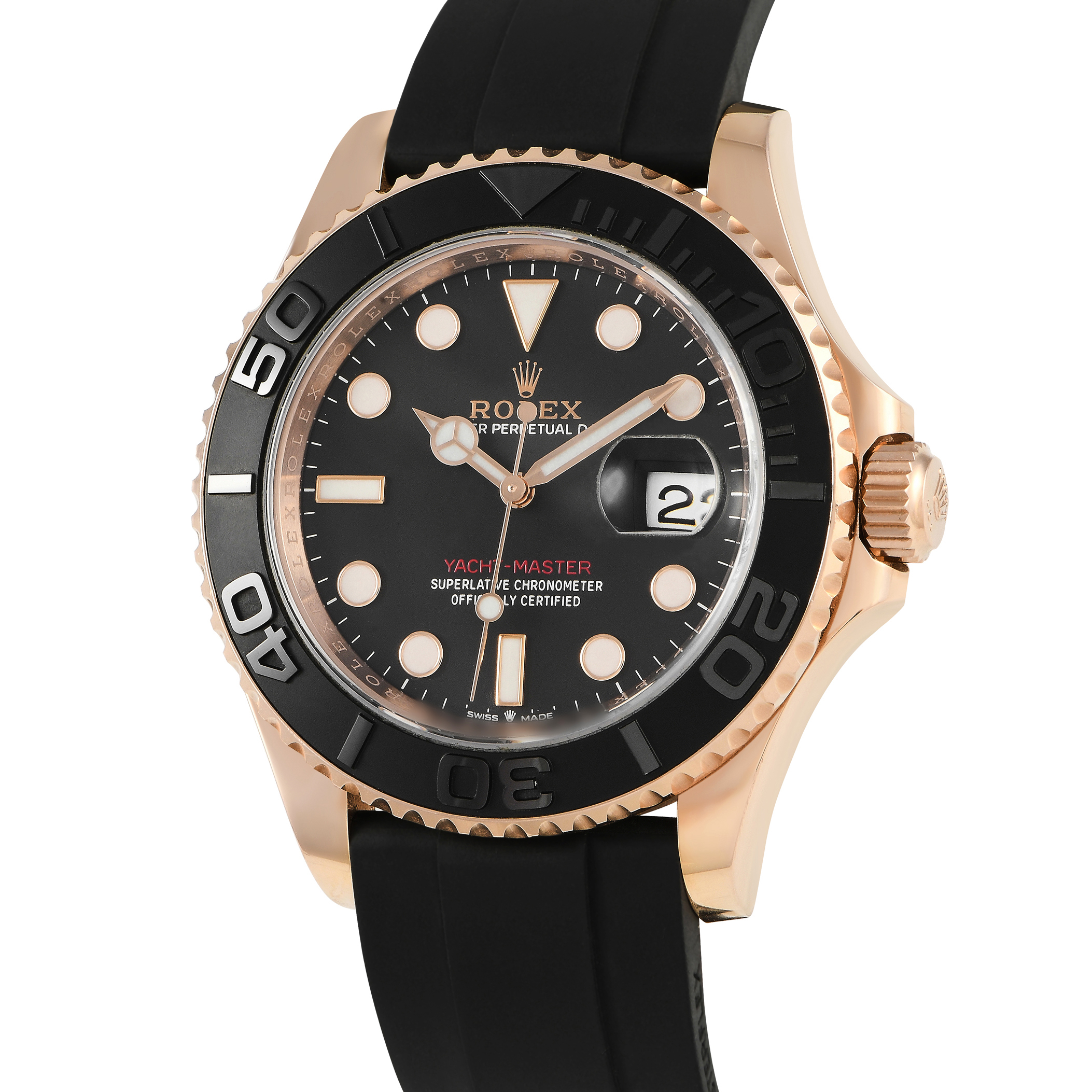Rolex Yacht-Master 40 Everose Gold Watch, Ref. 126655 - Image 2