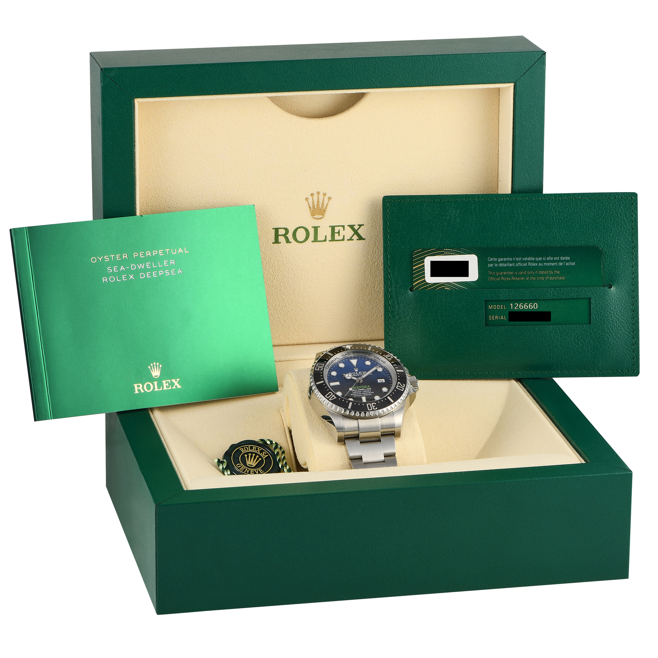 Rolex Sea-Dweller Deepsea D-Blue Watch 126660 - Image 5