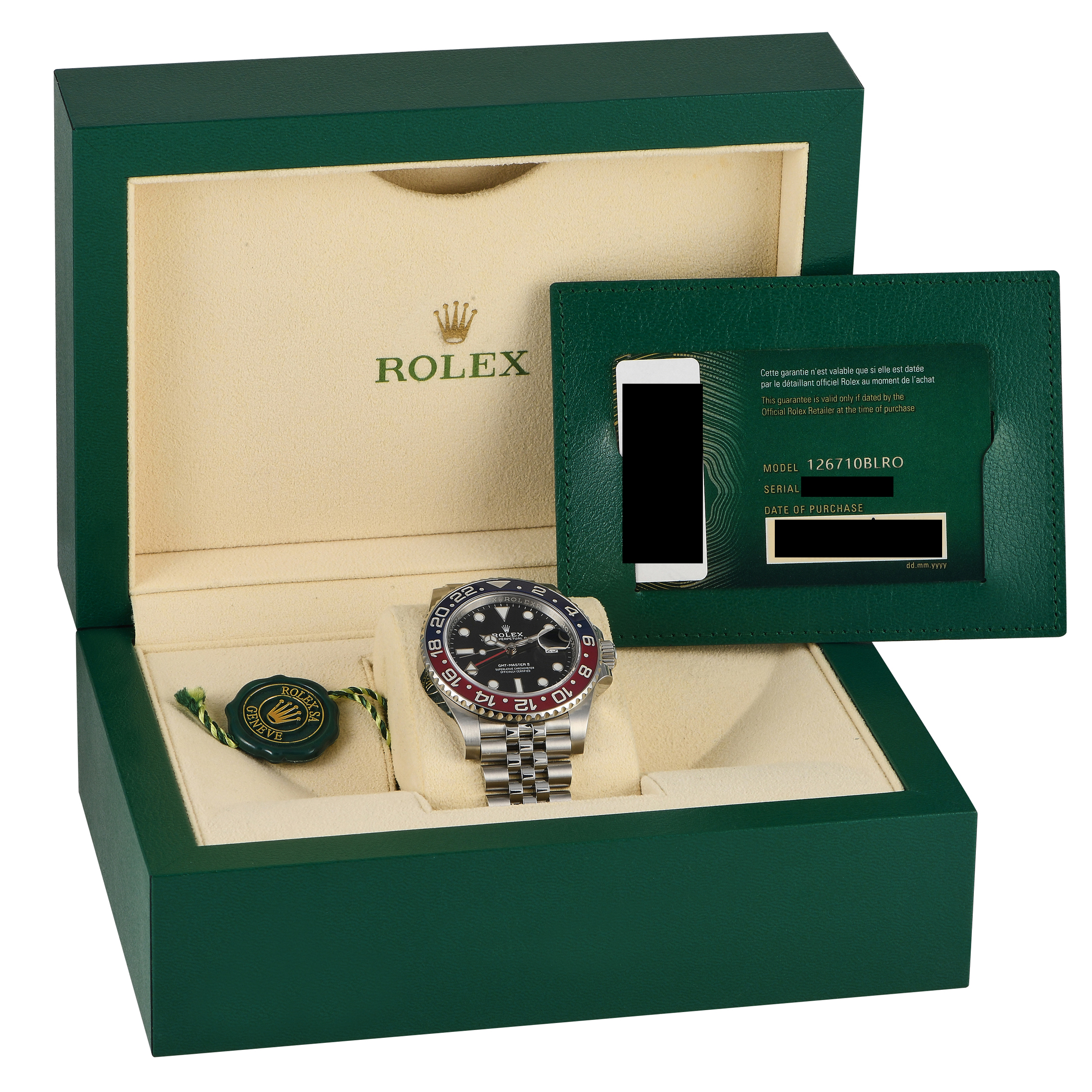 Rolex GMT-Master II Watch 126710BLRO - Image 5