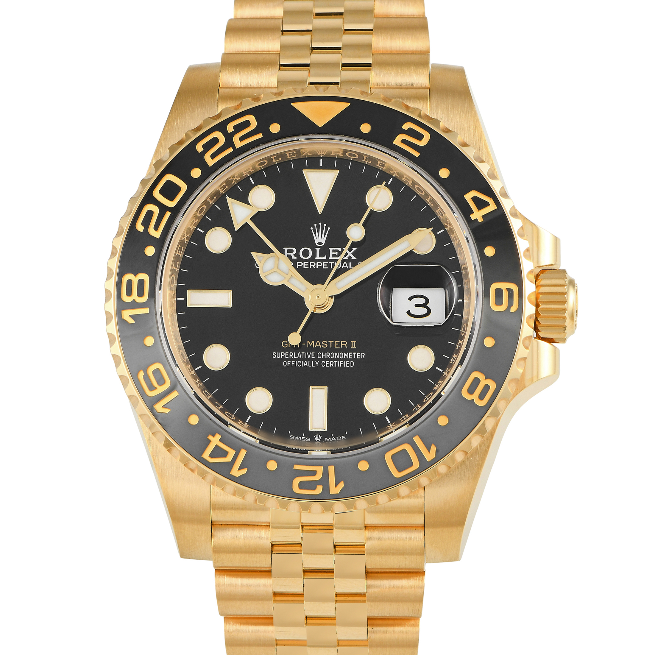 Rolex GMT-Master II Watch 126718GRNR - 40 mm - Black - 2024 -