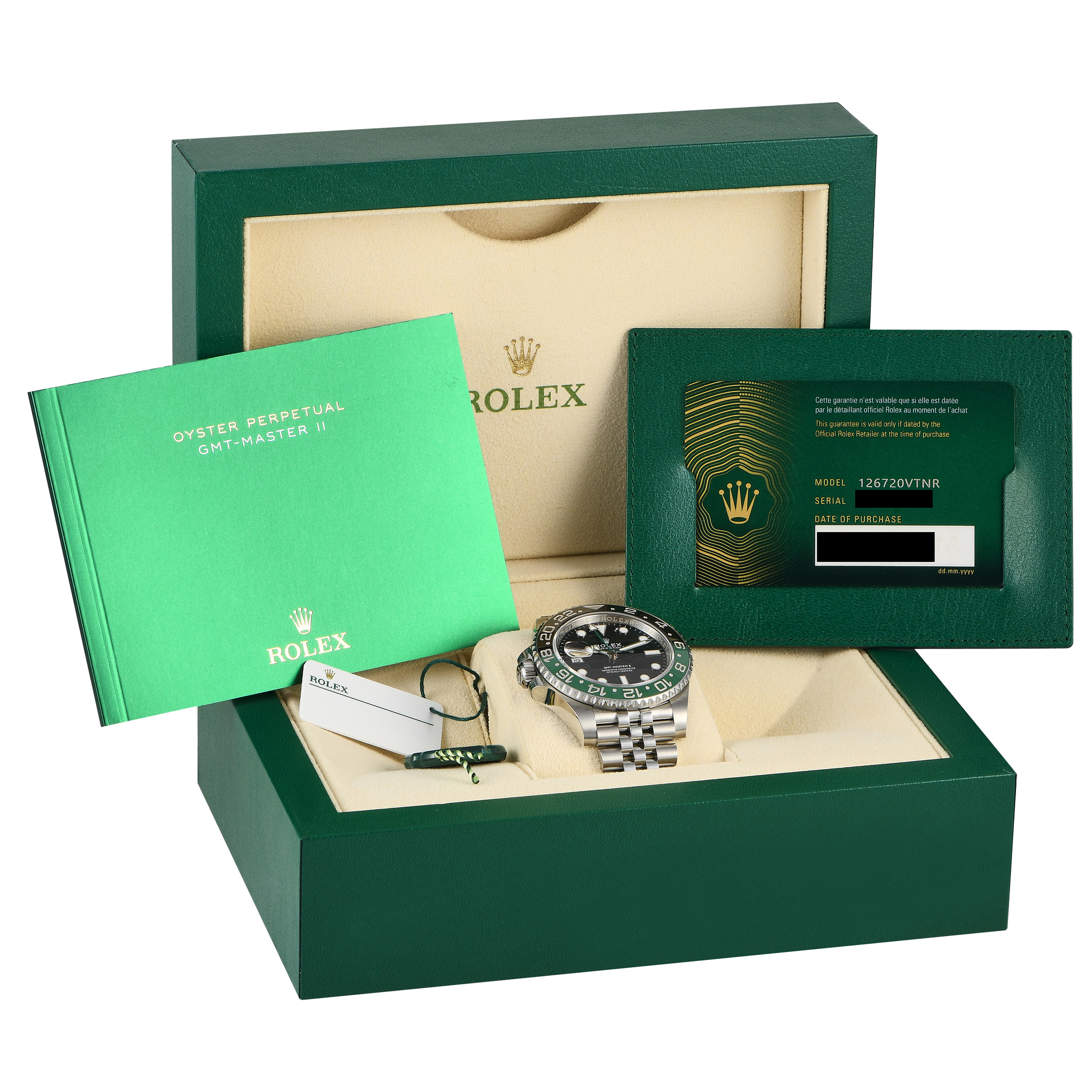 Rolex GMT-Master II Left-Hand “Sprite” Watch 126720VTNR - Image 5