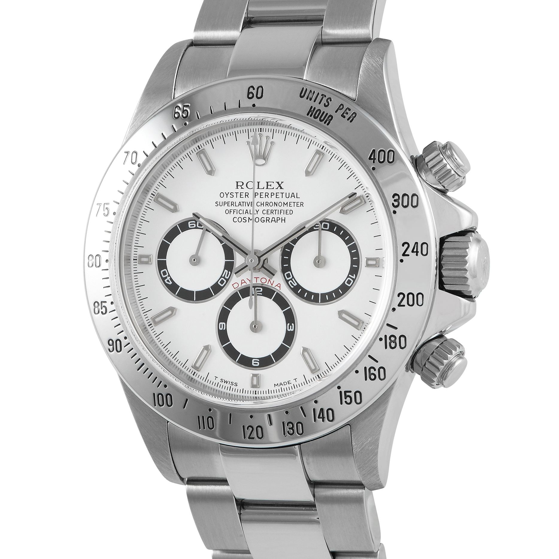 Rolex Daytona Zenith Chronograph 40mm Watch 16520 - Image 2