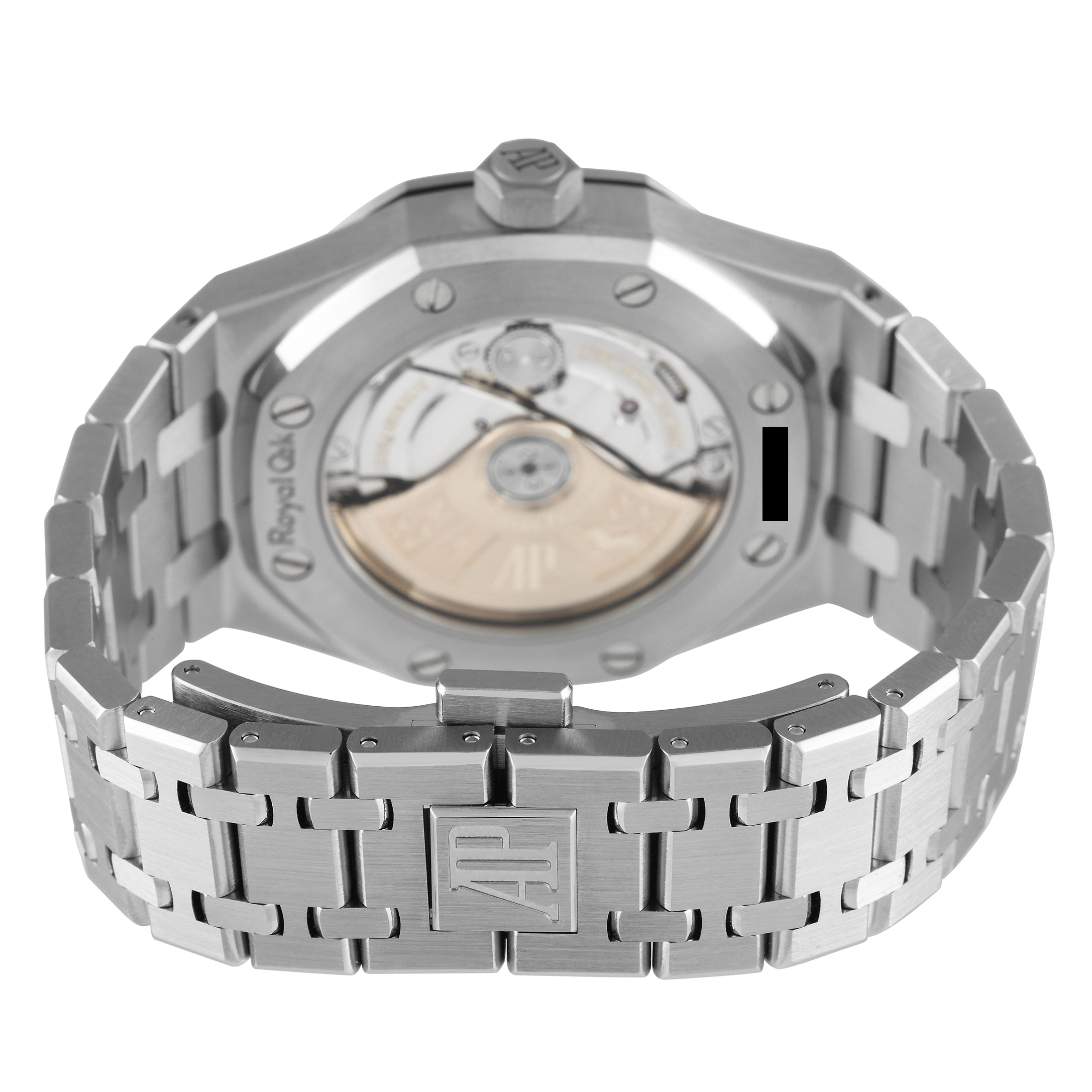 Audemars Piguet Royal Oak Diamond Bezel Gray Dial Automatic Watch 15451ST.ZZ.1256ST.02 - Image 4
