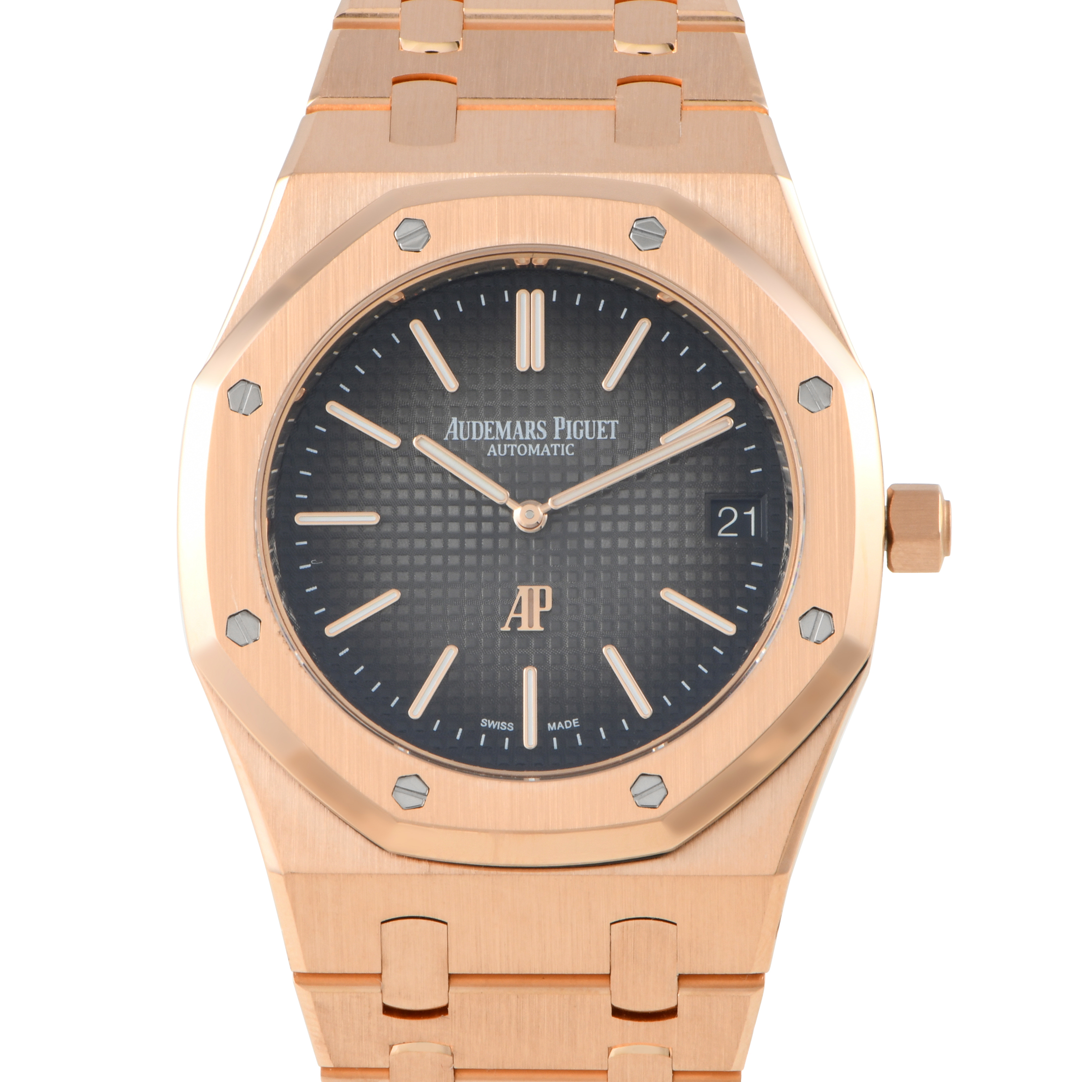 Audemars Piguet Royal Oak Jumbo Extra-Thin Rose Gold Watch 16202OR.OO.1240OR.01