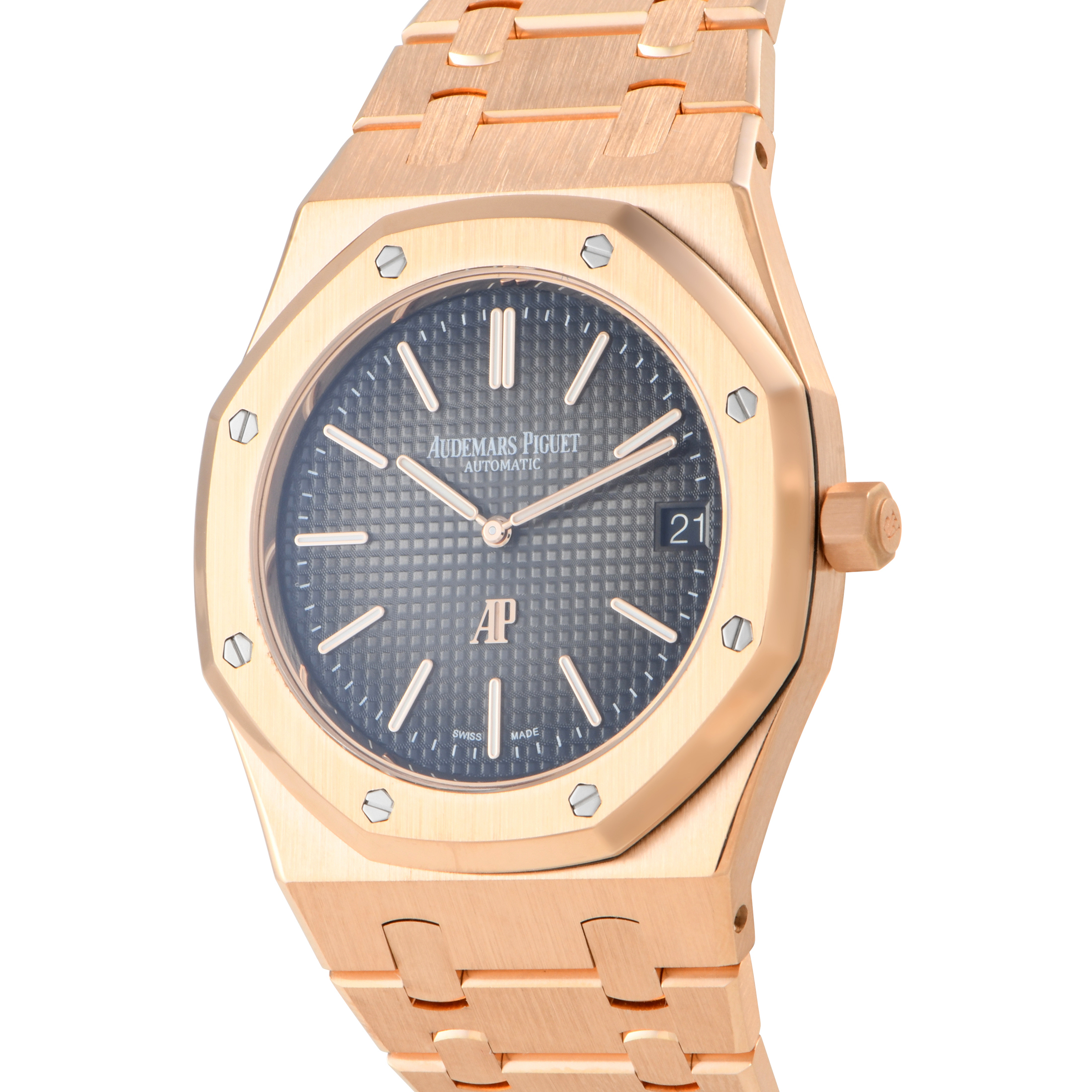 Audemars Piguet Royal Oak Jumbo Extra-Thin Rose Gold Watch 16202OR.OO.1240OR.01 - Image 2