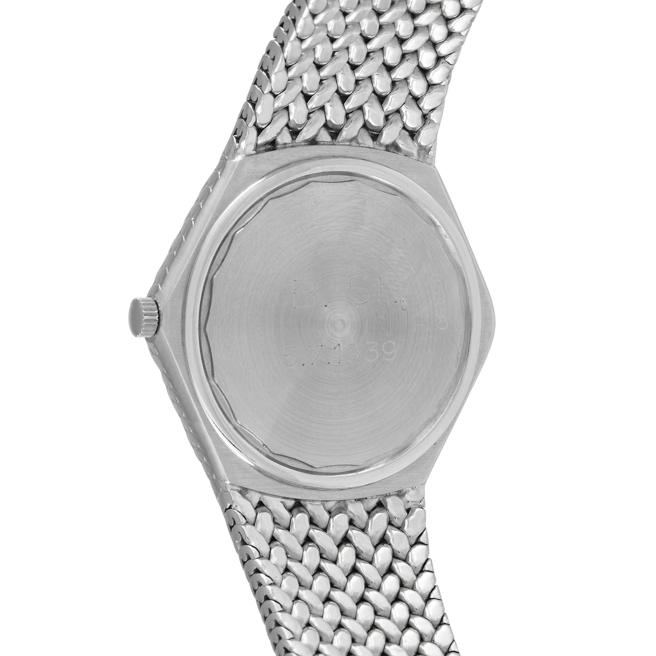 Audemars Piguet Cobra Jumbo 18K White Gold Watch BC5447G341 - Image 3