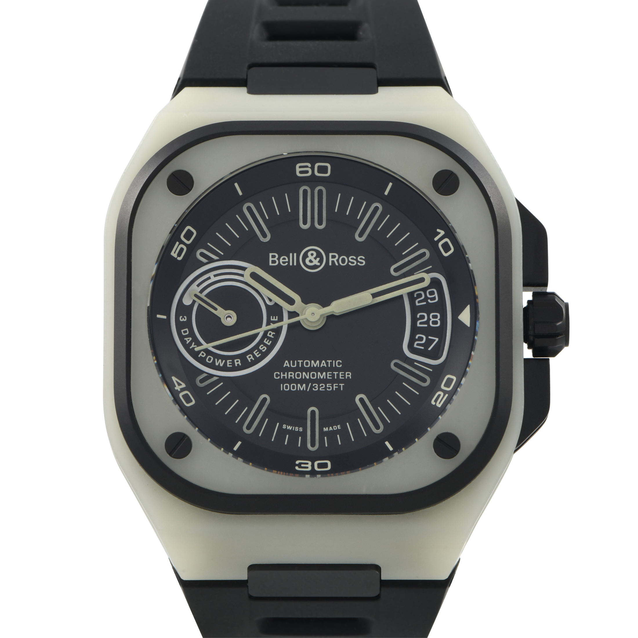 Bell & Ross BR-X5 Green Lum Limited Edition Watch BRX5R-LUM-TC/SRB GREEN LUM