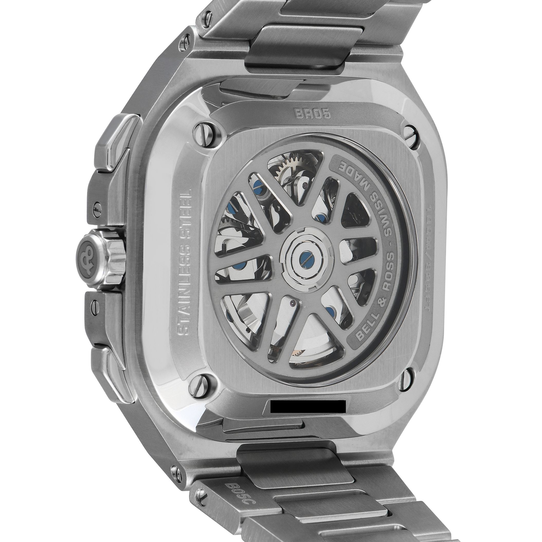 Bell & Ross BR05 Chrono Blue Steel Watch BR05C-BU-ST/SST - Image 3