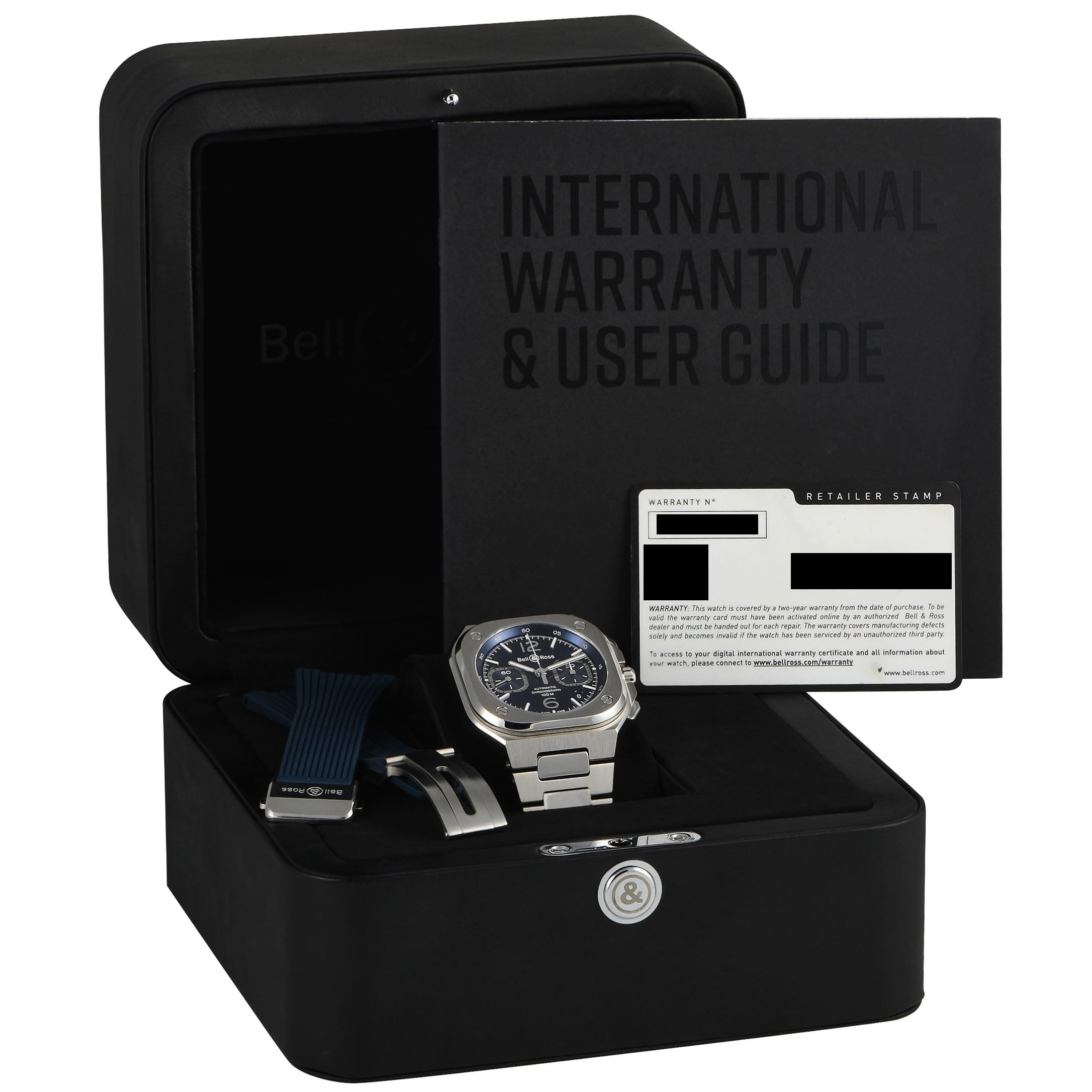Bell & Ross BR05 Chrono Blue Steel Watch BR05C-BU-ST/SST - Image 5