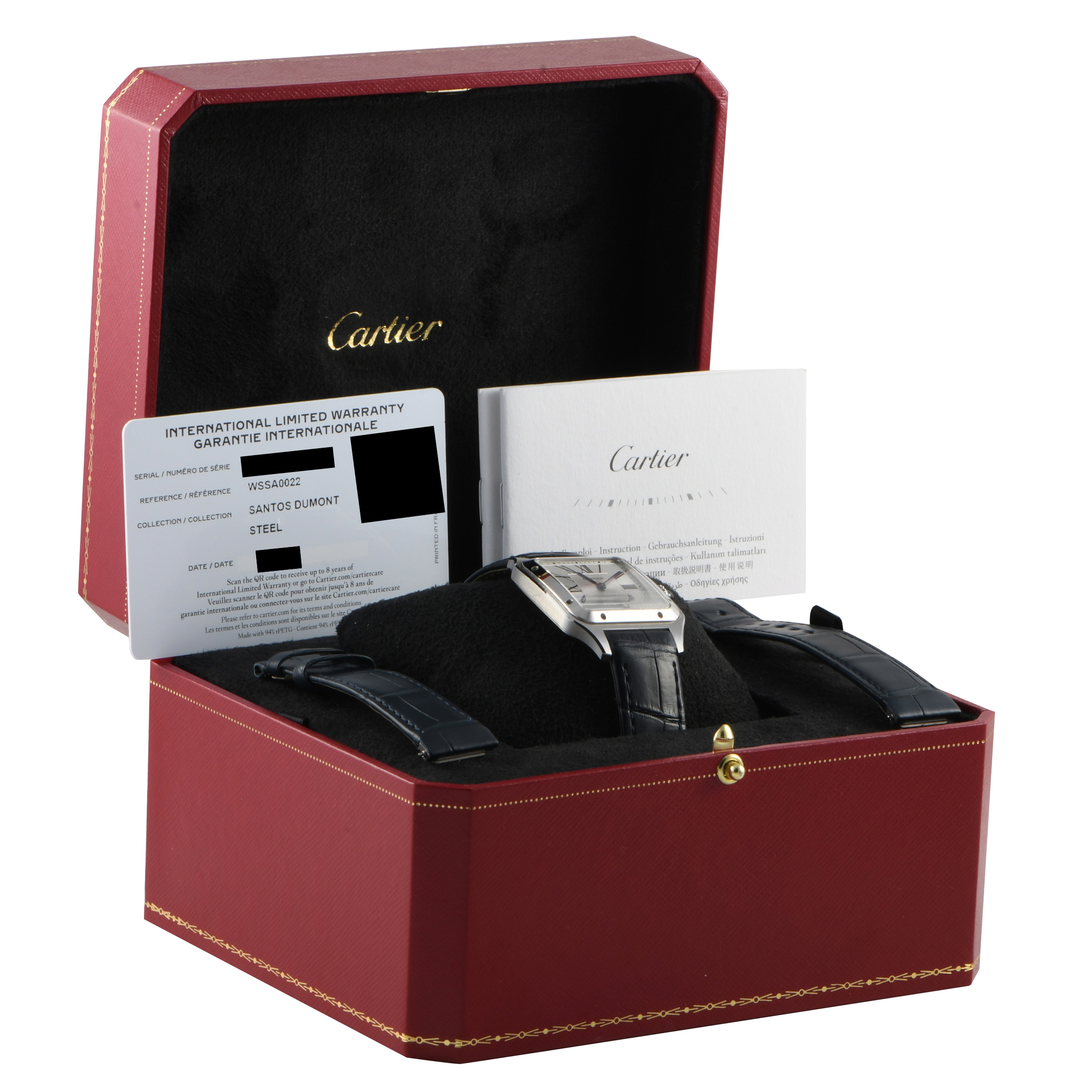 Cartier Santos-Dumont Large Model Watch WSSA0022 - Image 5