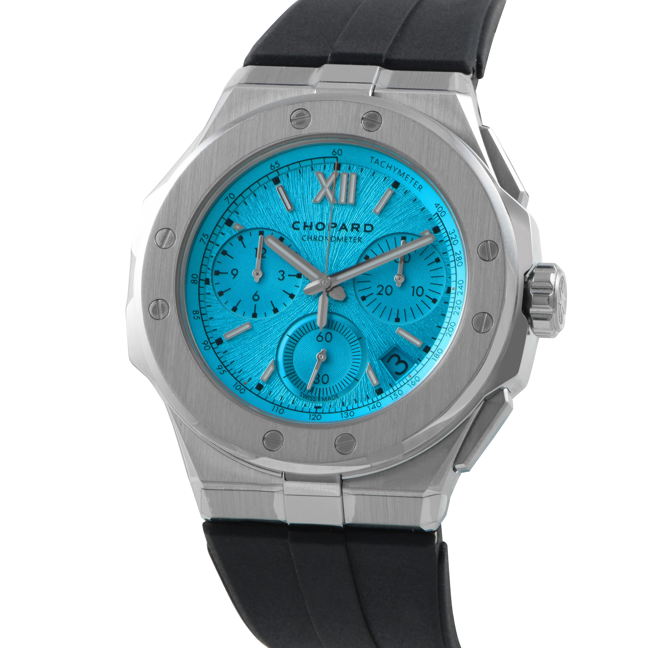 Chopard Alpine Eagle XL Chronograph Watch 298609-3006 - Image 2