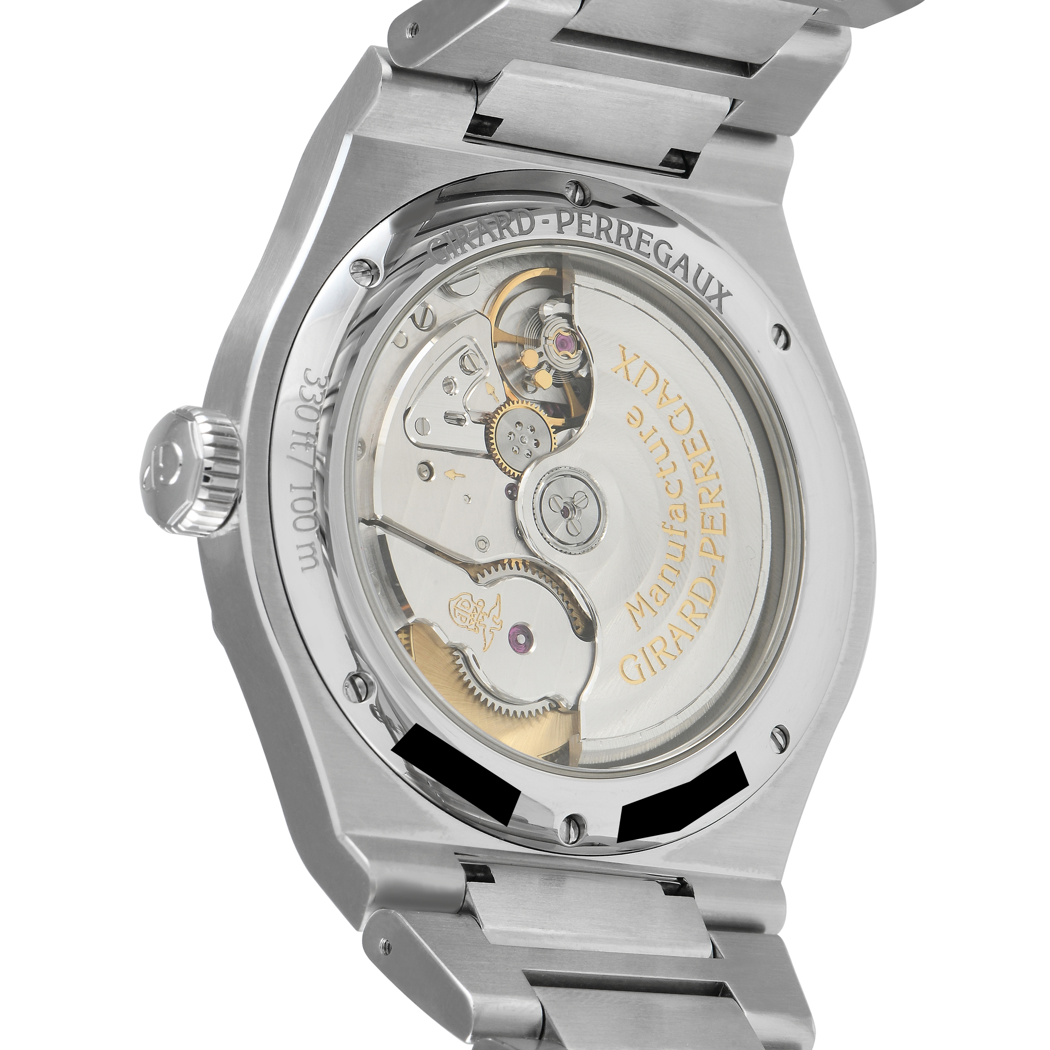 Girard Perregaux Laureato 42mm Green Dial Watch 81010-11-3153-1CM - Image 3