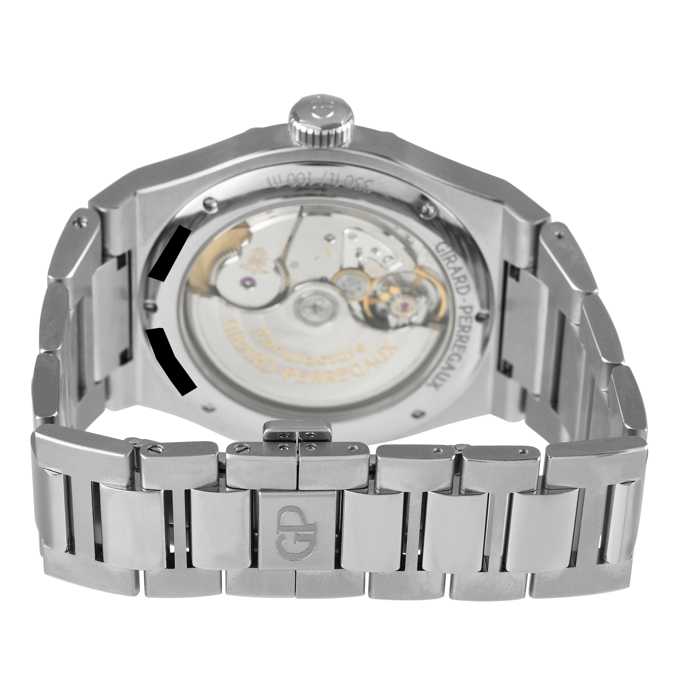 Girard Perregaux Laureato 42mm Green Dial Watch 81010-11-3153-1CM - Image 4