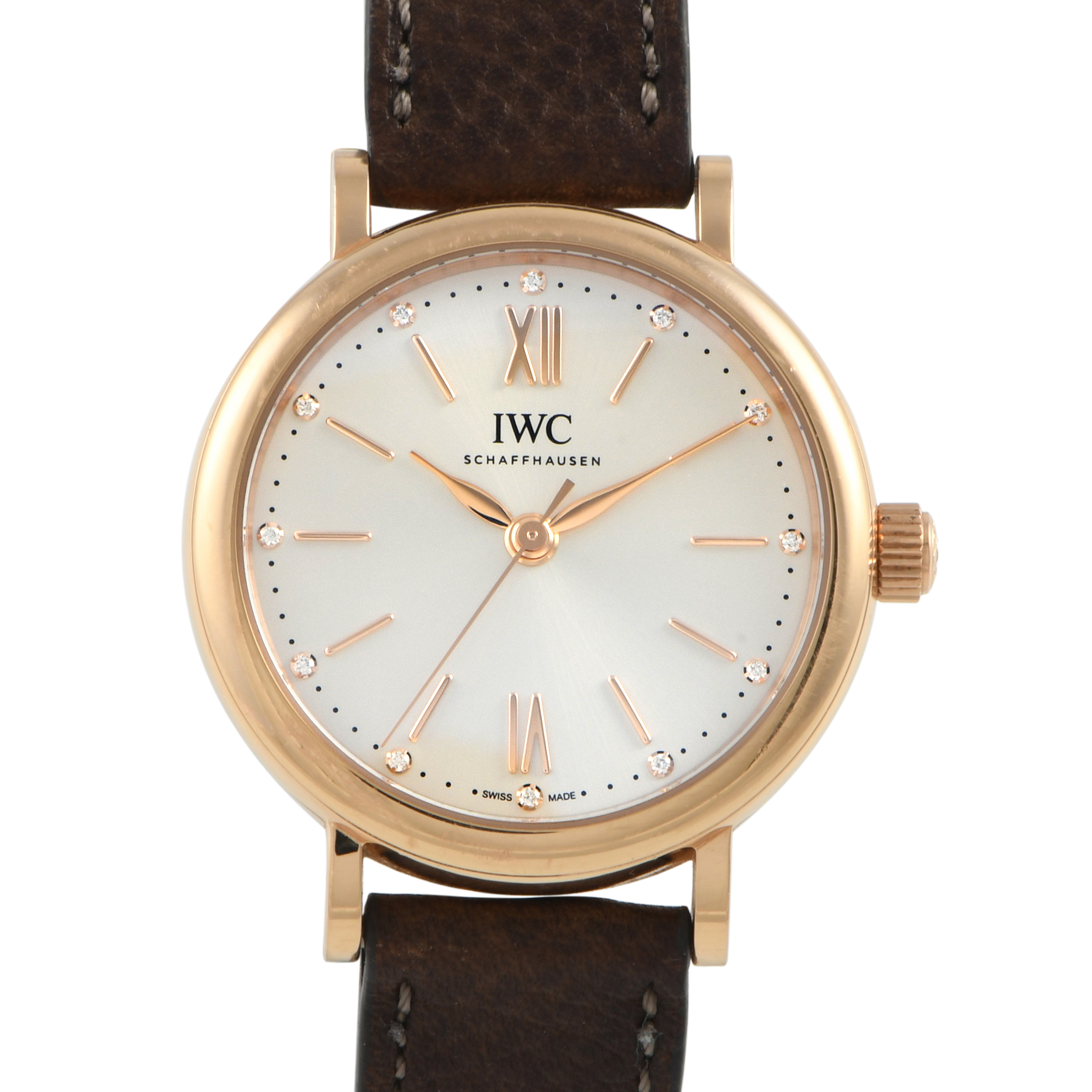 IWC Portofino Automatic 34 Rose Gold Watch IW357414