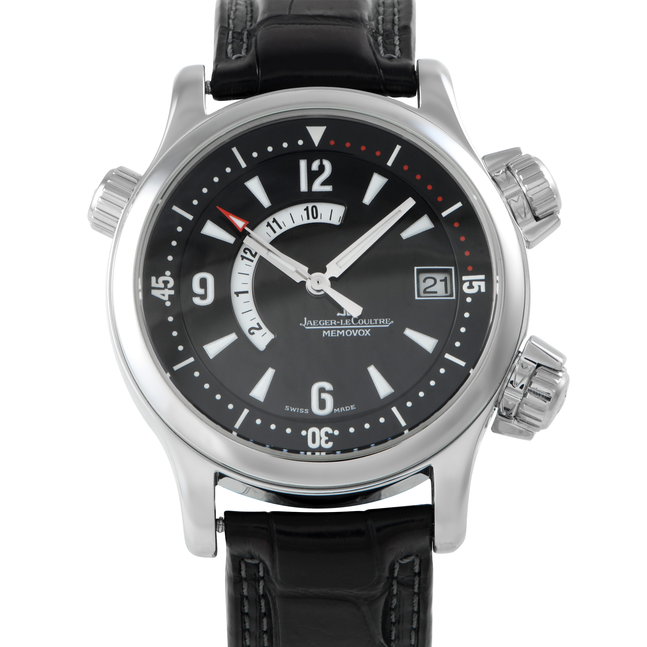 Jaeger-LeCoultre Master Compressor Memovox Watch 146.8.97/1 - 41.5