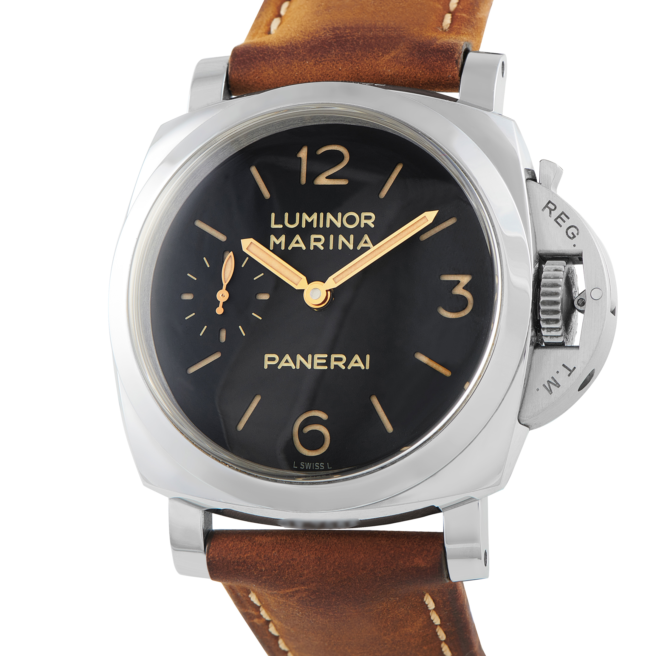 Officine Panerai Luminor Marina 1950 3-Days Steel Watch PAM00422 - Image 2