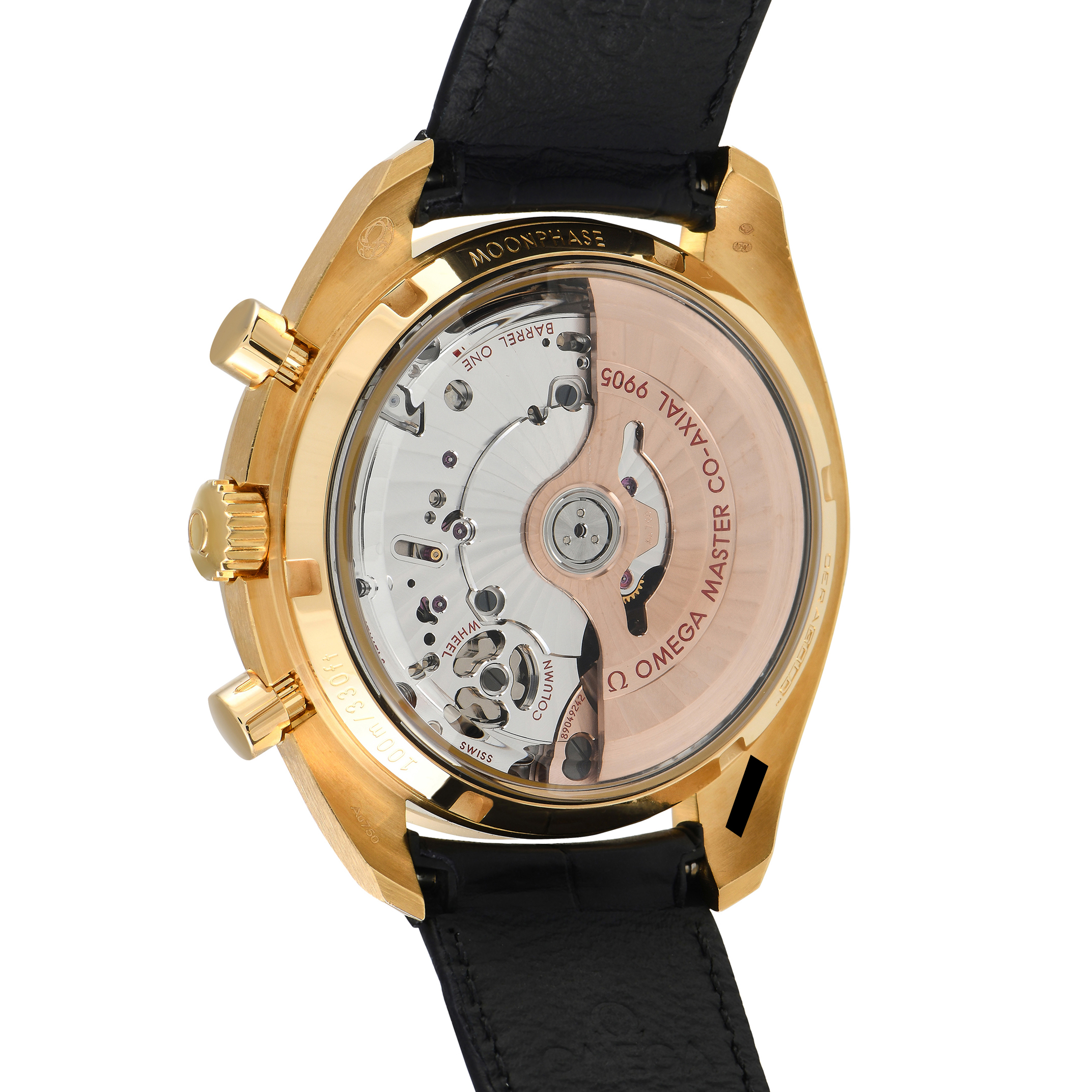 Omega Speedmaster Moonphase Yellow Gold Watch 304.63.44.52.02.001 - Image 3