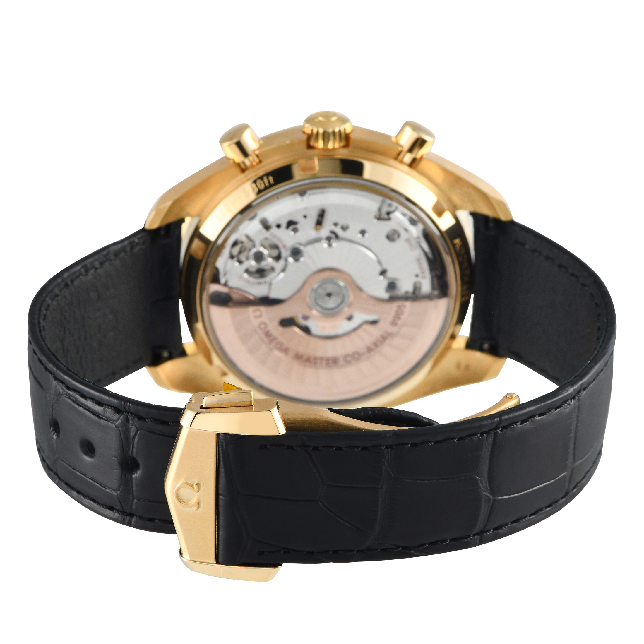 Omega Speedmaster Moonphase Yellow Gold Watch 304.63.44.52.02.001 - Image 4