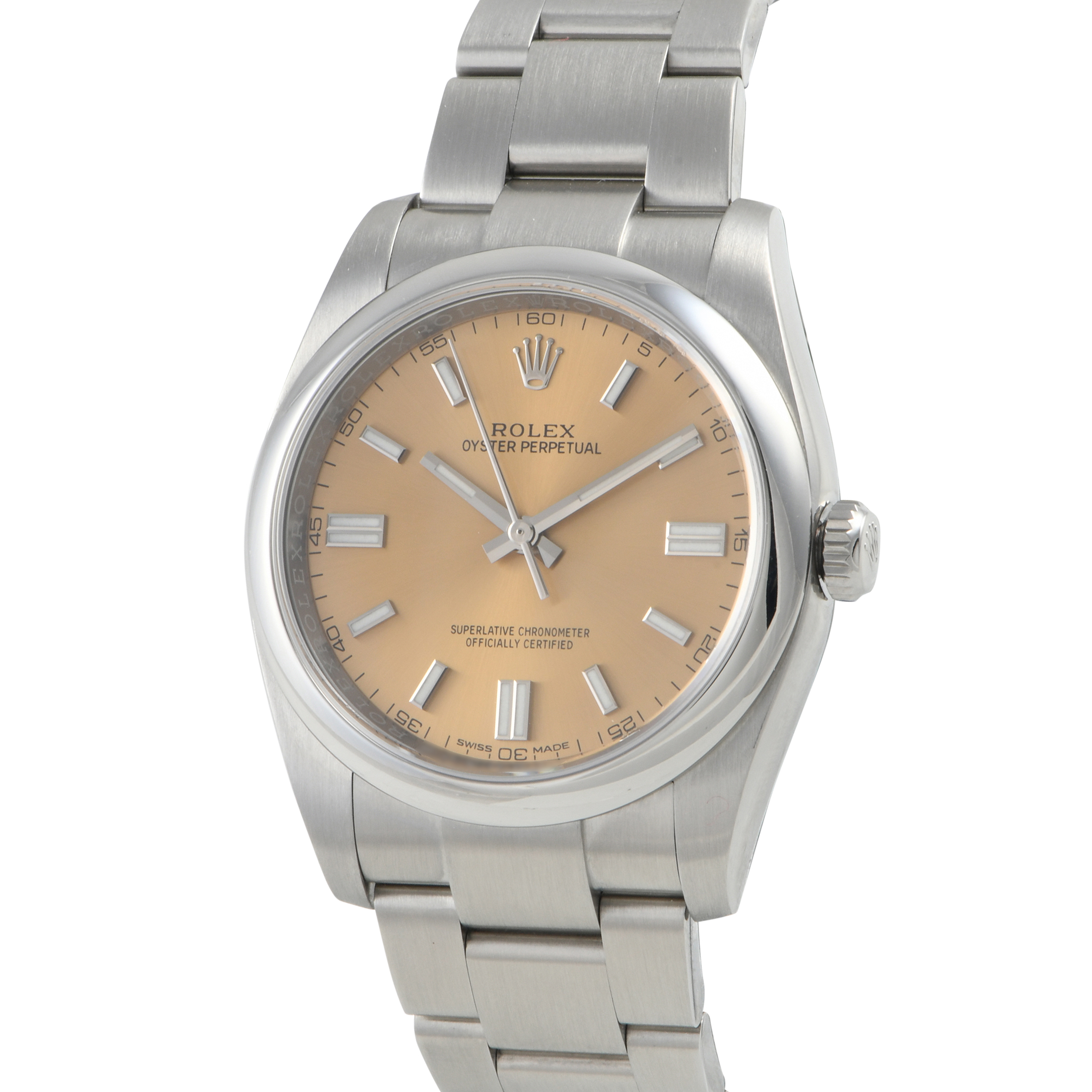 Rolex Oyster Perpetual 36 White Grape Dial Watch 116000 - Image 2