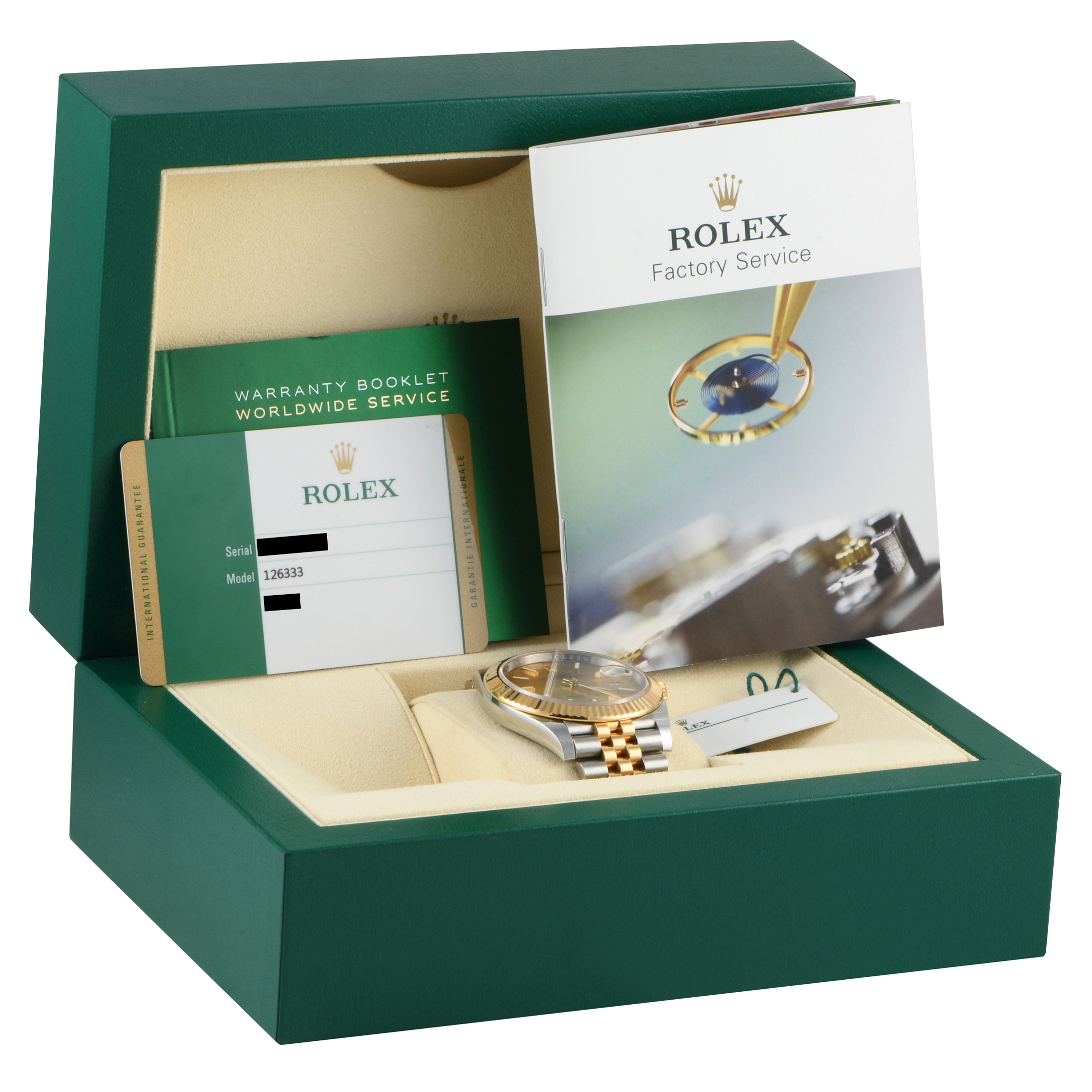 Rolex Datejust 41 Champagne Dial Watch 126333 - Image 5
