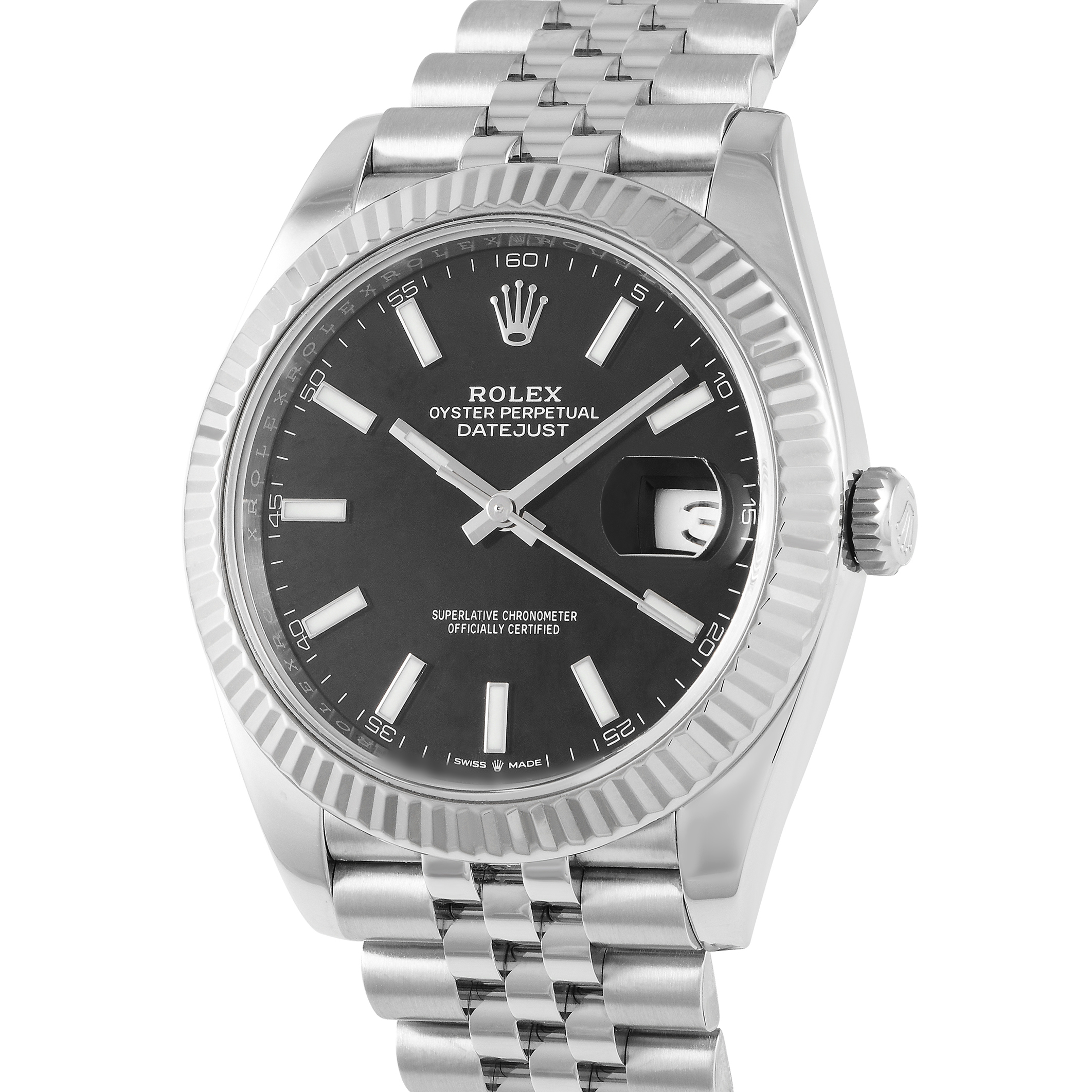 Rolex Datejust 41 Black Dial Watch 126334 - Image 2