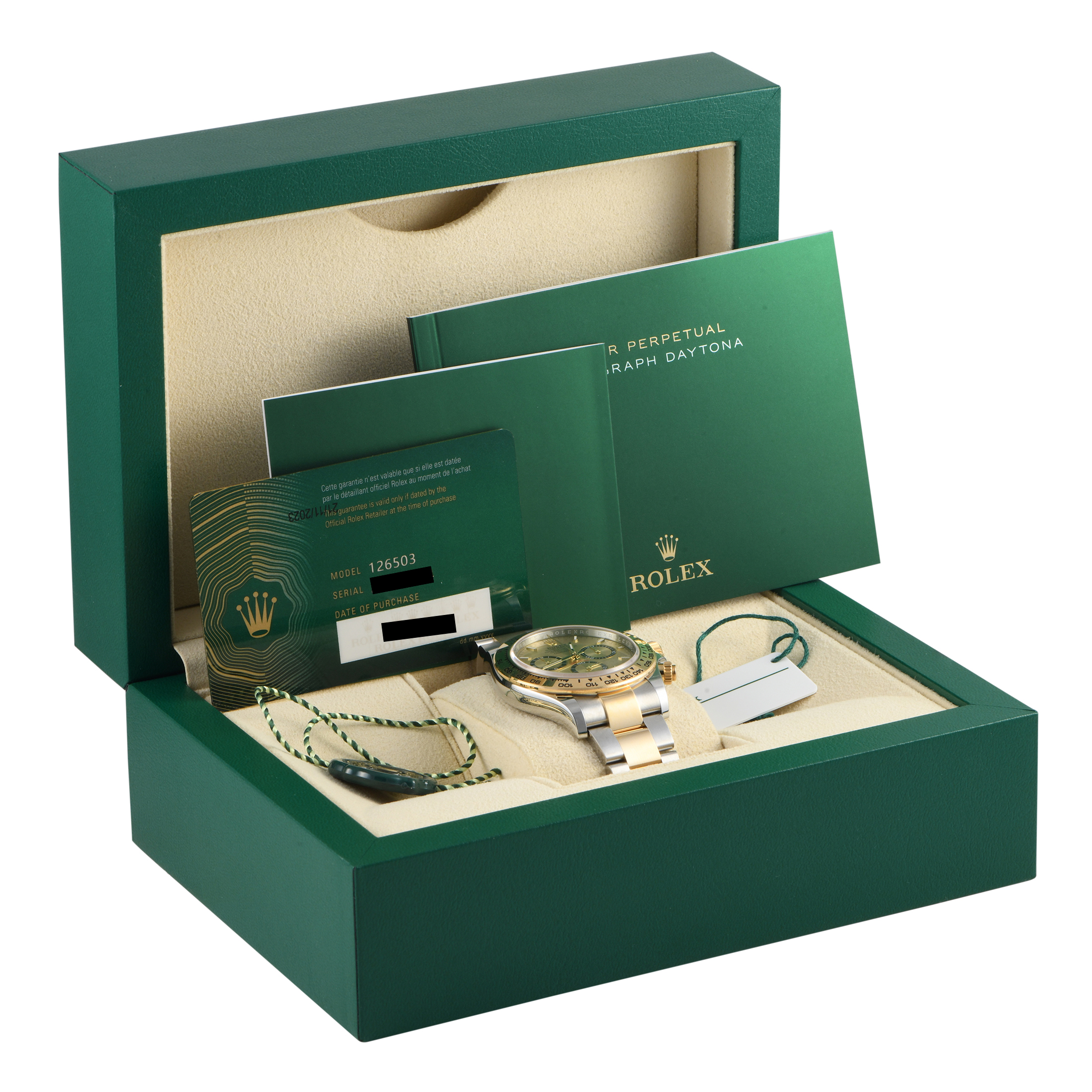 Rolex Daytona Golden Dial Watch 126503 - Image 5