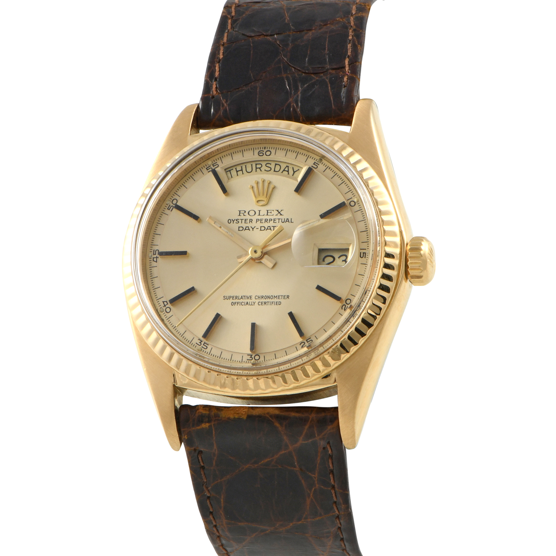 Rolex Day-Date 36 Yellow Gold Watch 1803 - Image 2