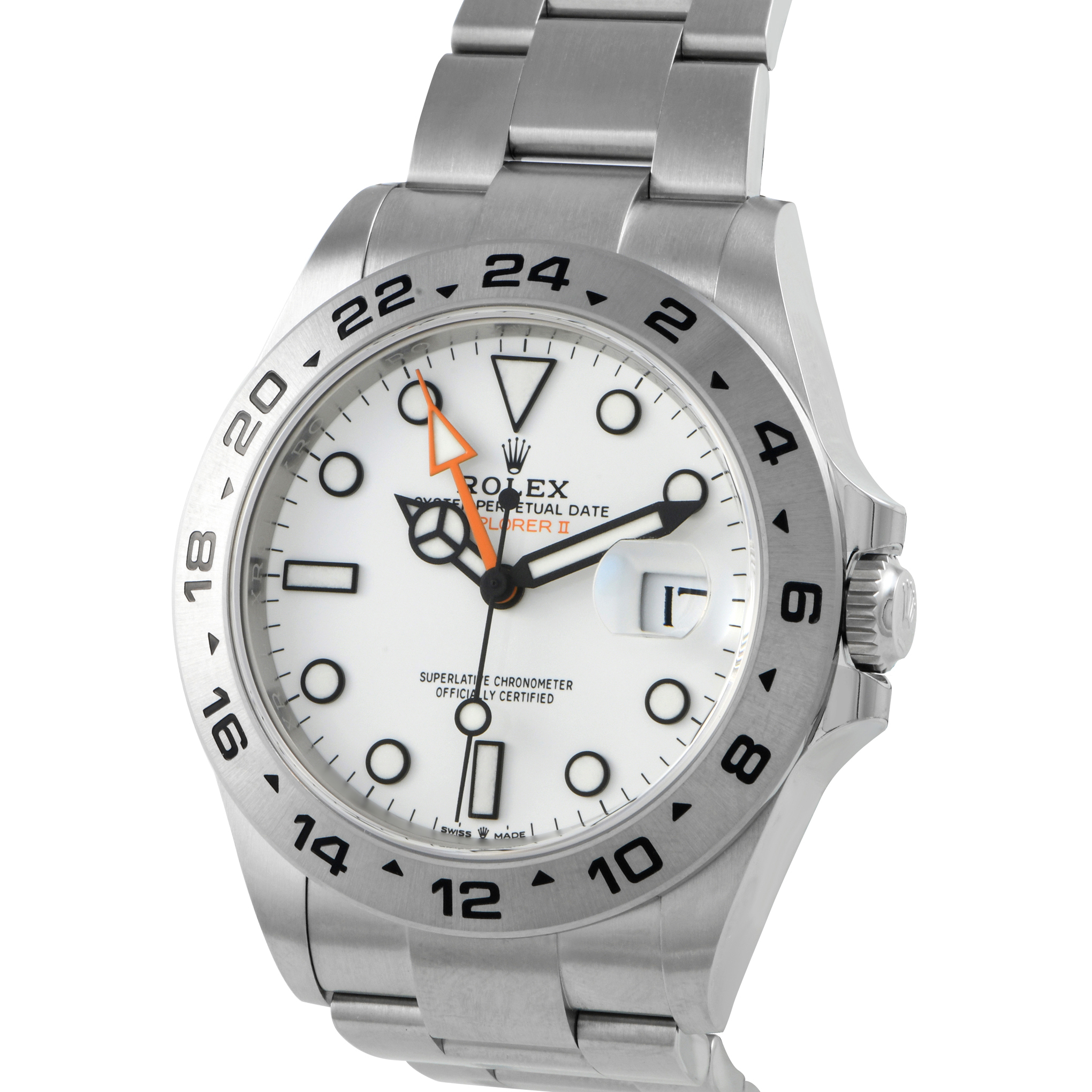 Rolex Explorer II White Dial Watch 226570 - Image 2