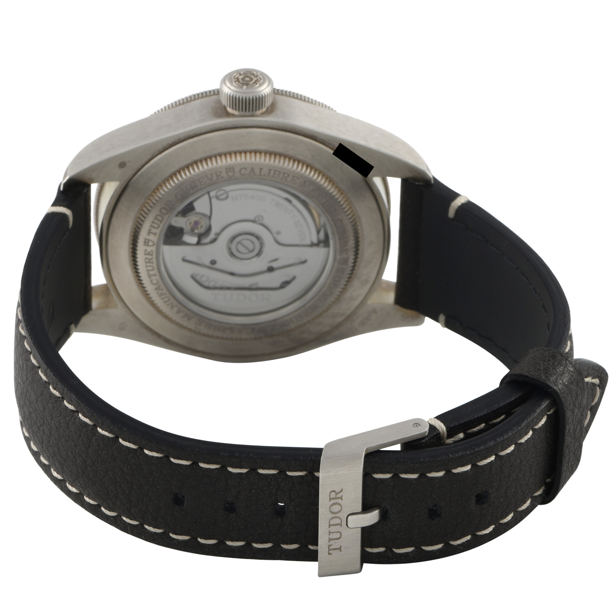 Tudor Black Bay 58 Silver on Leather Men's Watch 79010SG - Image 4