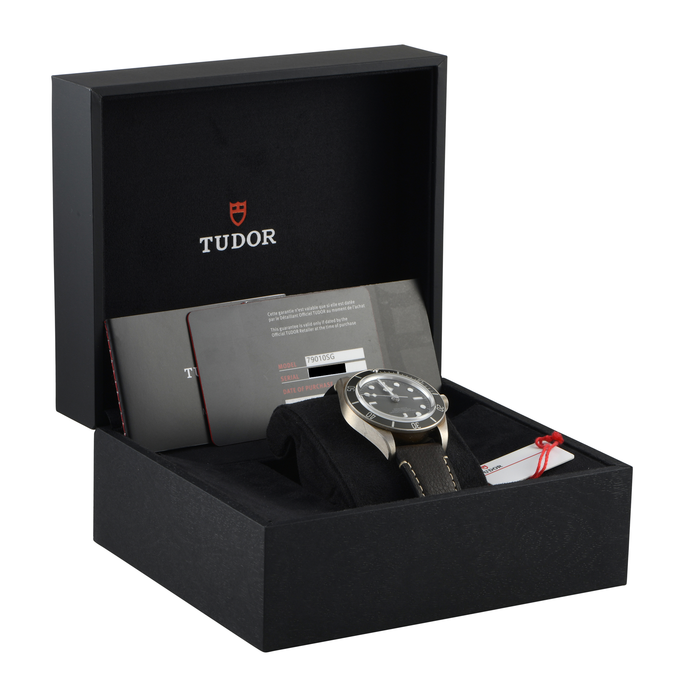 Tudor Black Bay 58 Silver on Leather Men's Watch 79010SG - Image 5