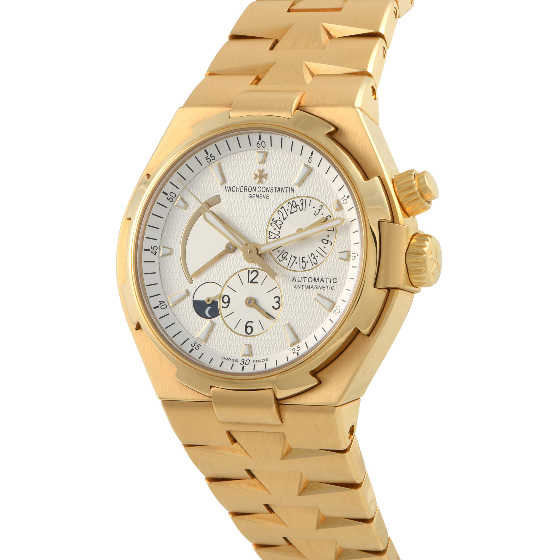 Vacheron Constantin Overseas Dual Time Zone Yellow Gold Watch 47450/B01J-9228 - Image 2