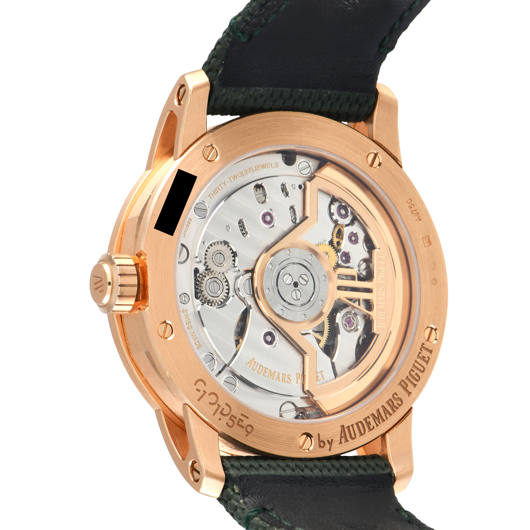 Audemars Piguet Code 11.59 Green Dial Rose Gold Watch 15210OR.OO.A056KB.01 - Image 3