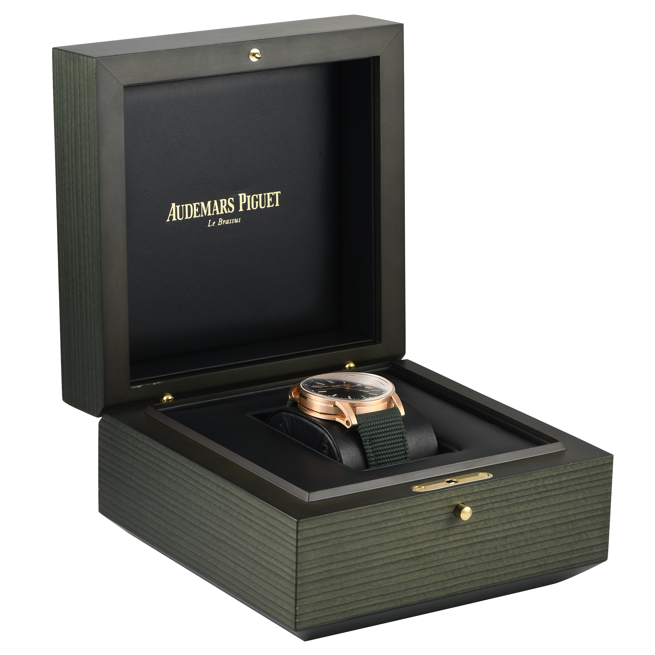 Audemars Piguet Code 11.59 Green Dial Rose Gold Watch 15210OR.OO.A056KB.01 - Image 5