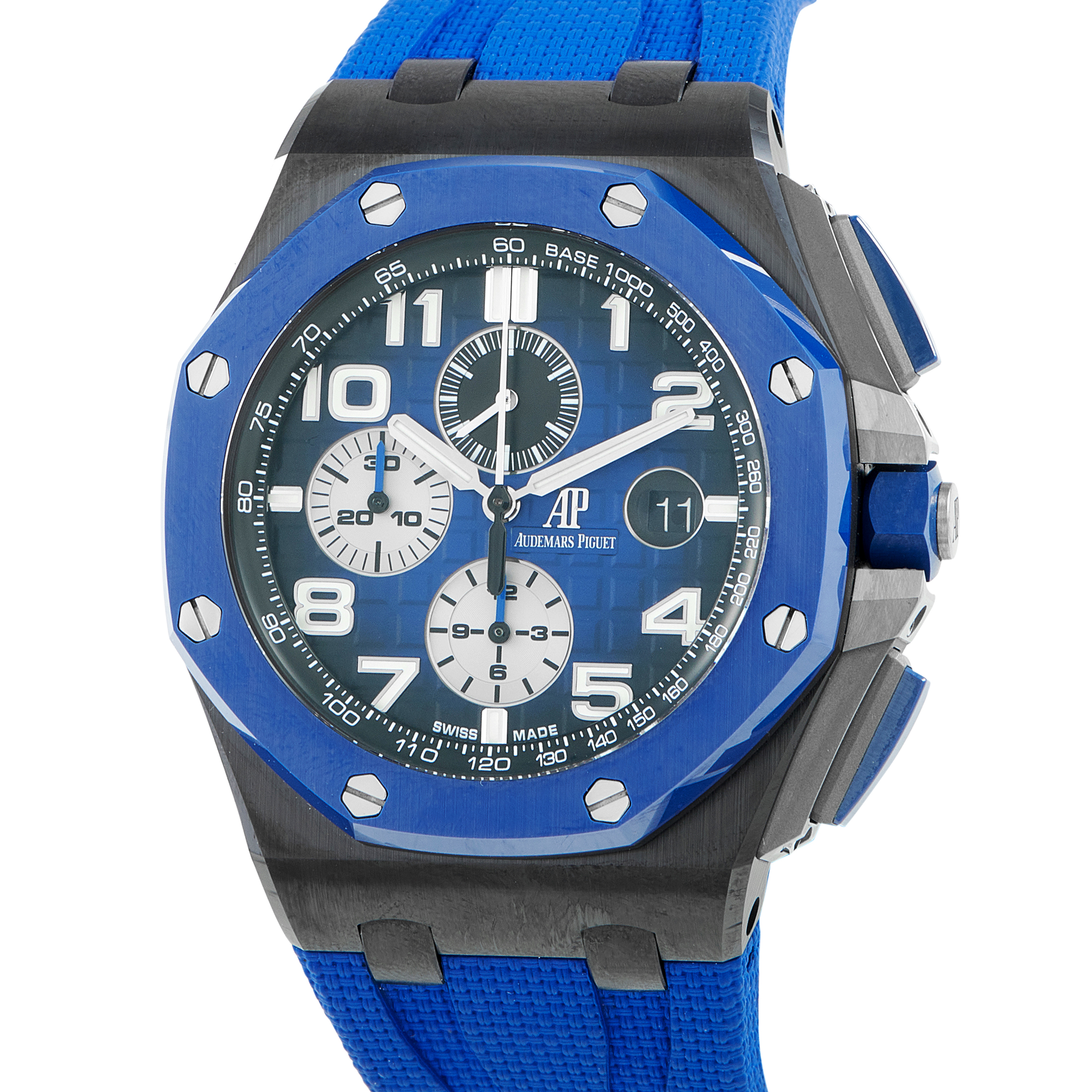 Audemars Piguet Royal Oak Offshore Blue Dial Ceramic Watch 26405CE.OO.A030CA.01 - Image 2
