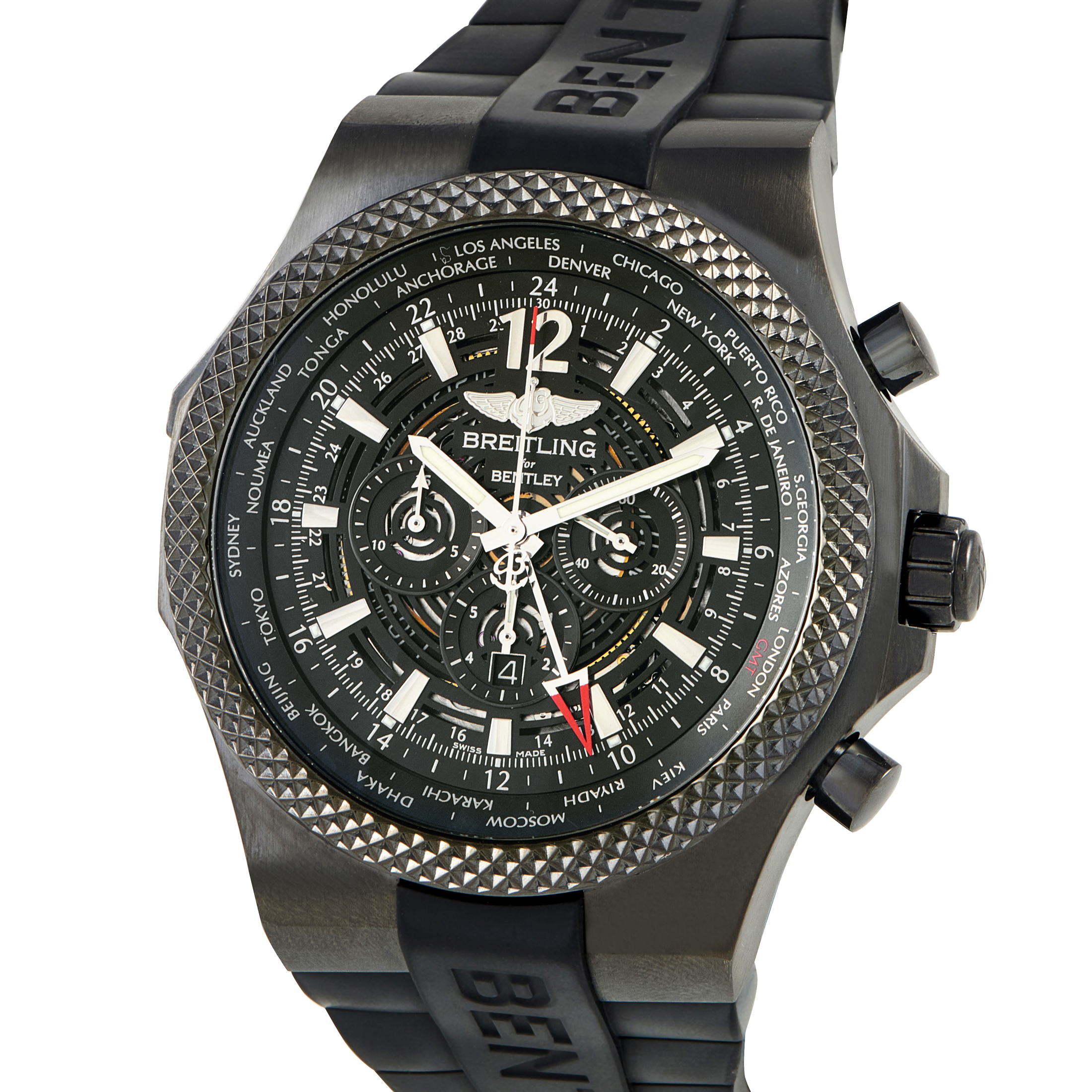 Breitling Bentley GMT Midnight Watch M47362 - Image 2