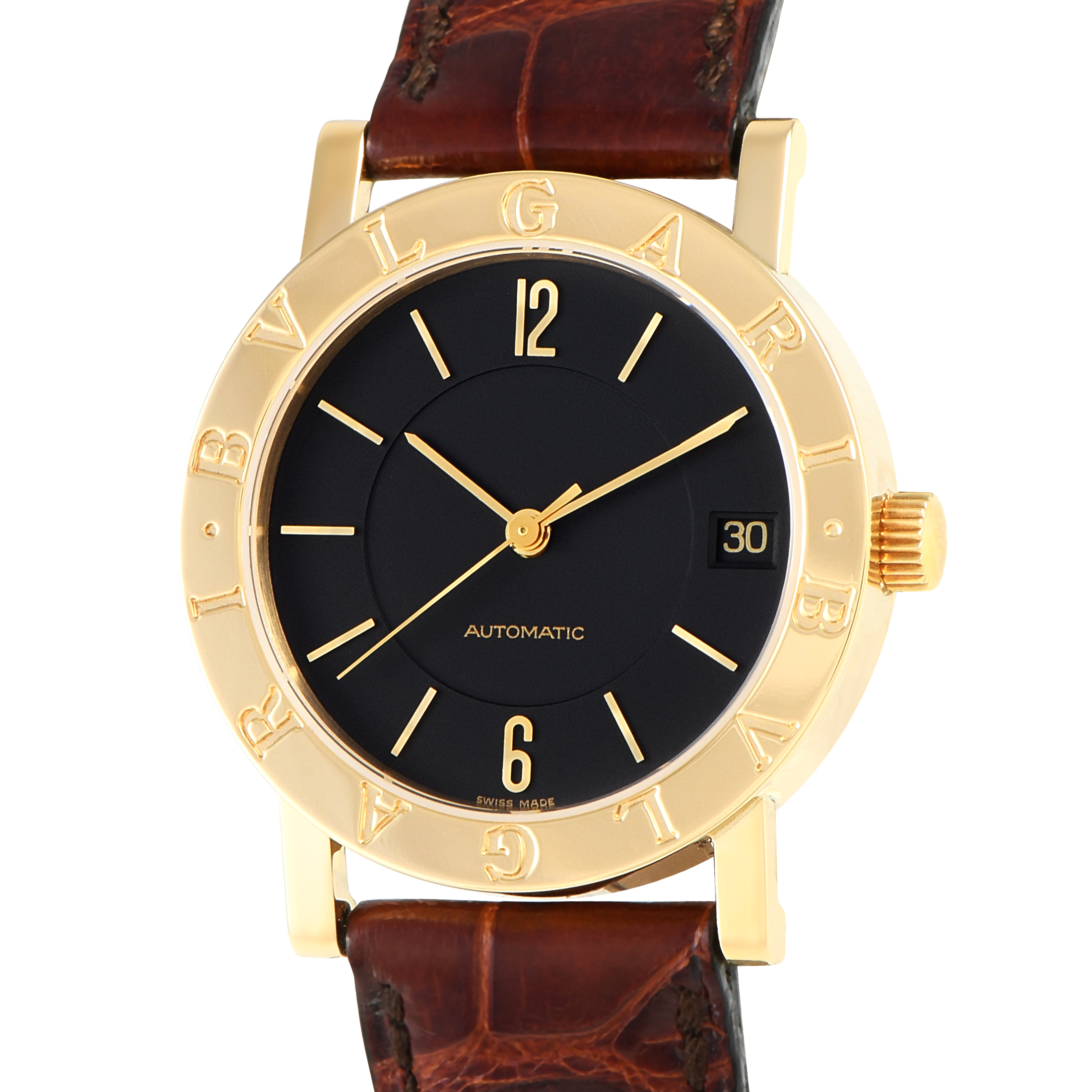 Bvlgari 18K Yellow Gold Automatic Watch BB33GL - Image 2