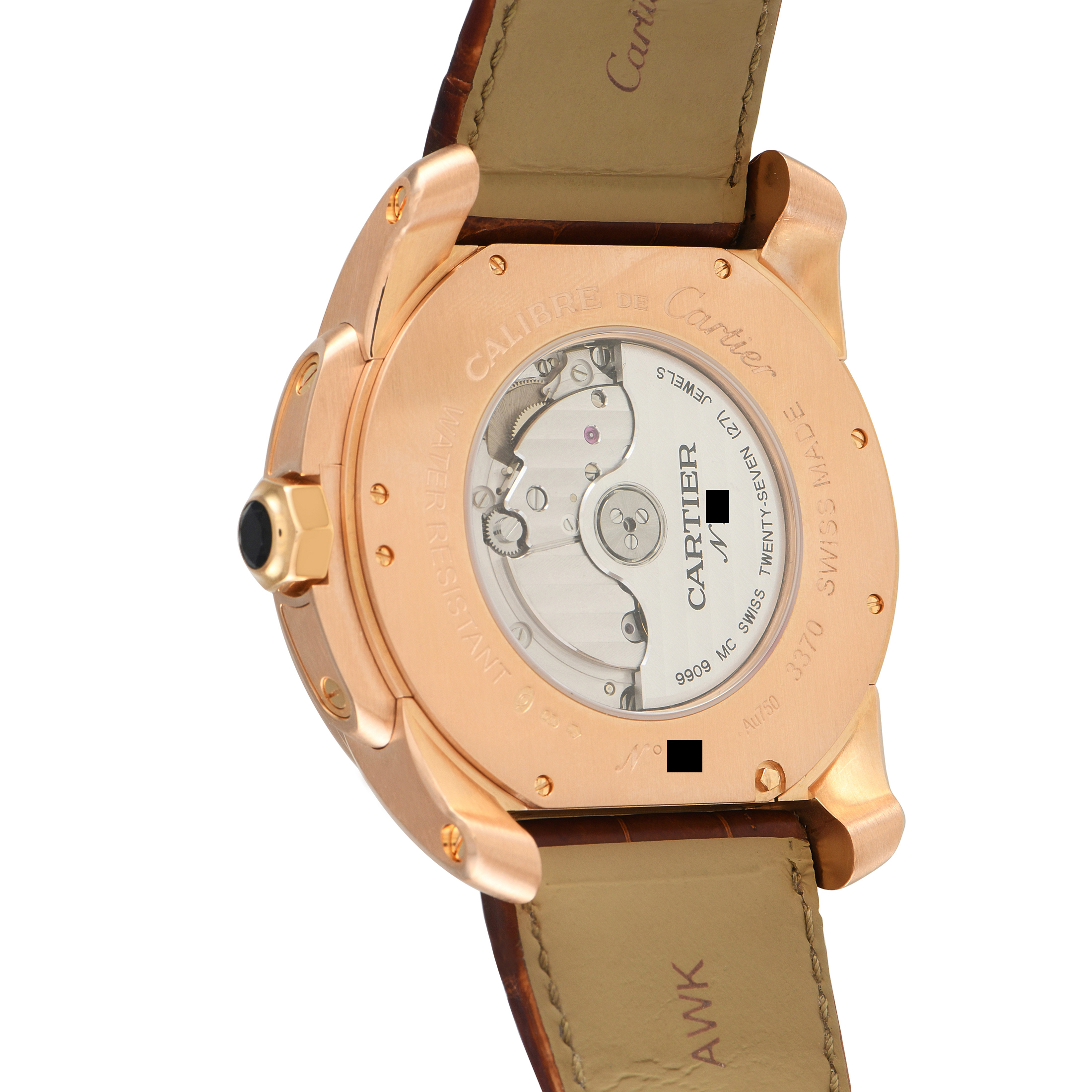 Cartier Calibre de Cartier Multiple Time Zone Rose Gold Watch W7100025 - Image 3