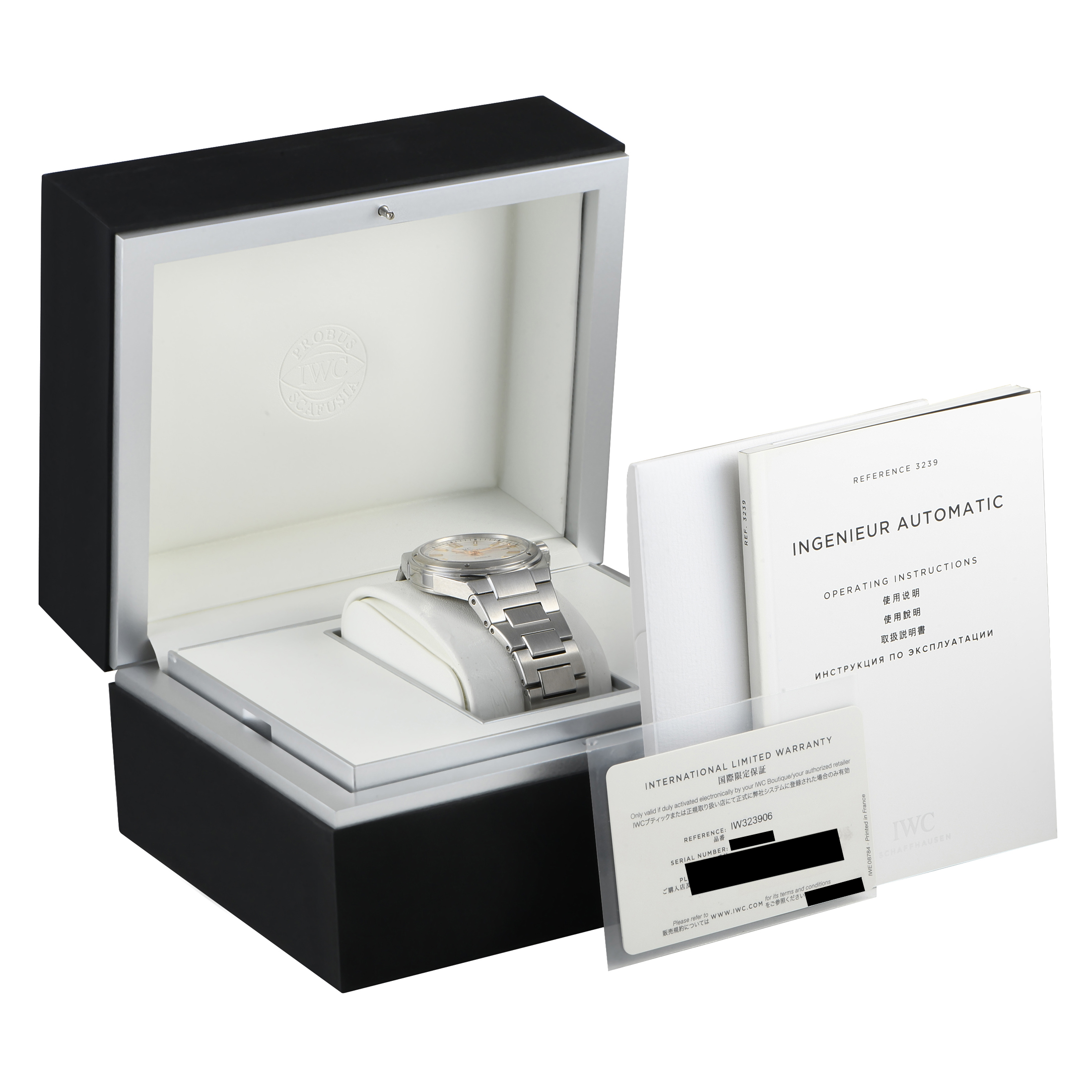 IWC Ingenieur Automatic Watch 323906 - Image 5