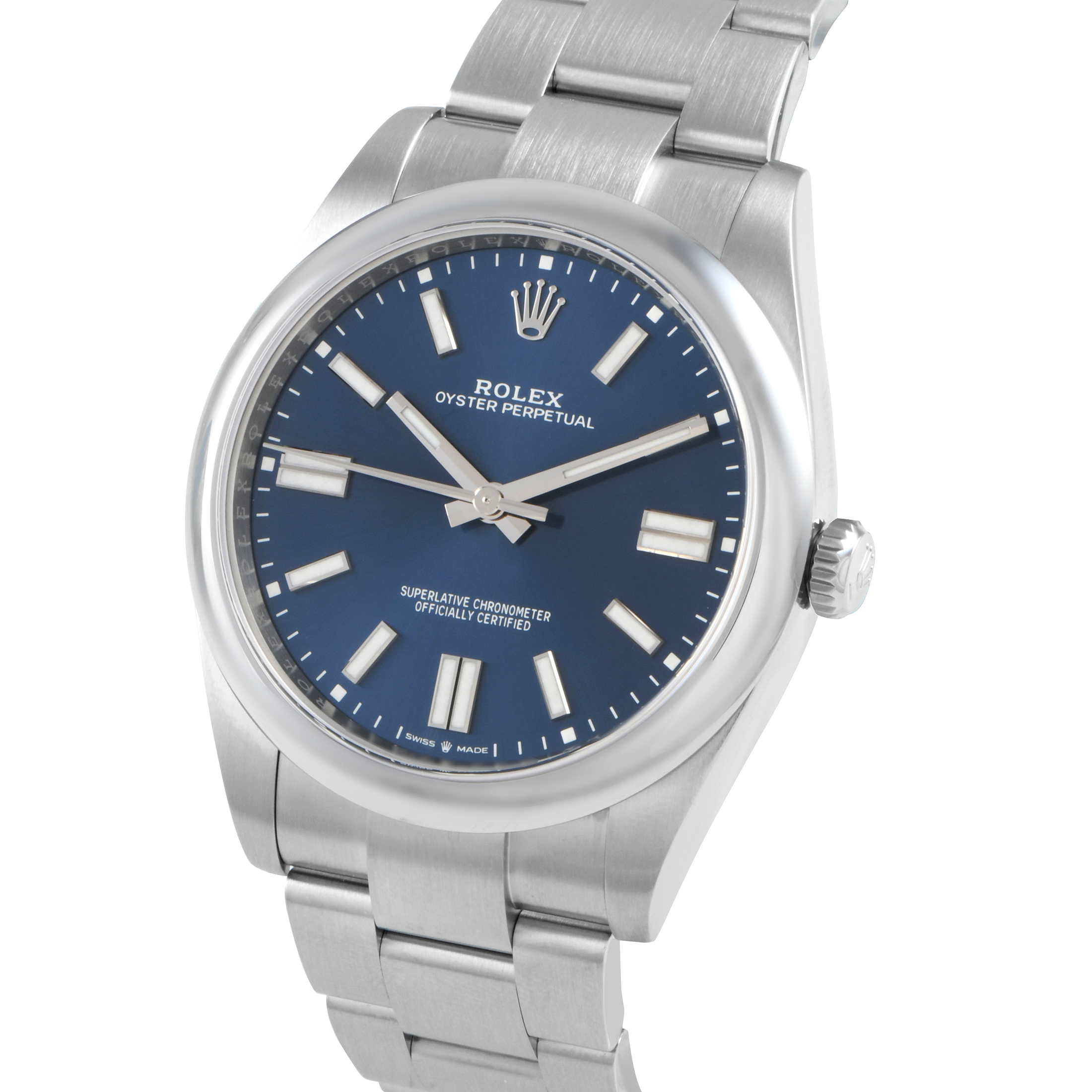 Rolex Oyster Perpetual 41 Blue Dial Watch 124300 - Image 2