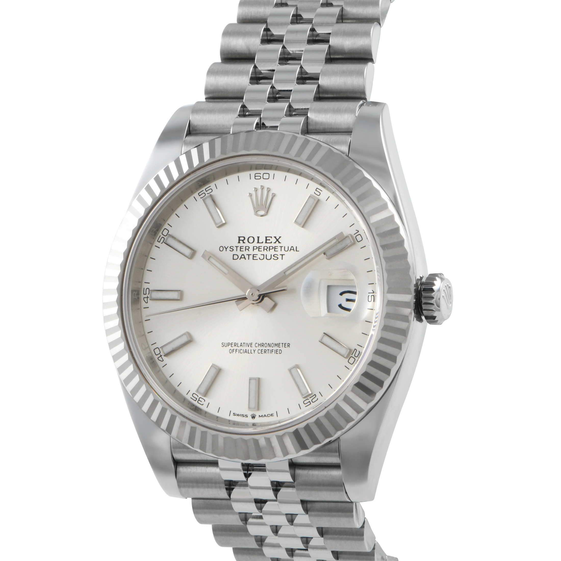Rolex Datejust 41 Silver Dial Watch 126334 - Image 2