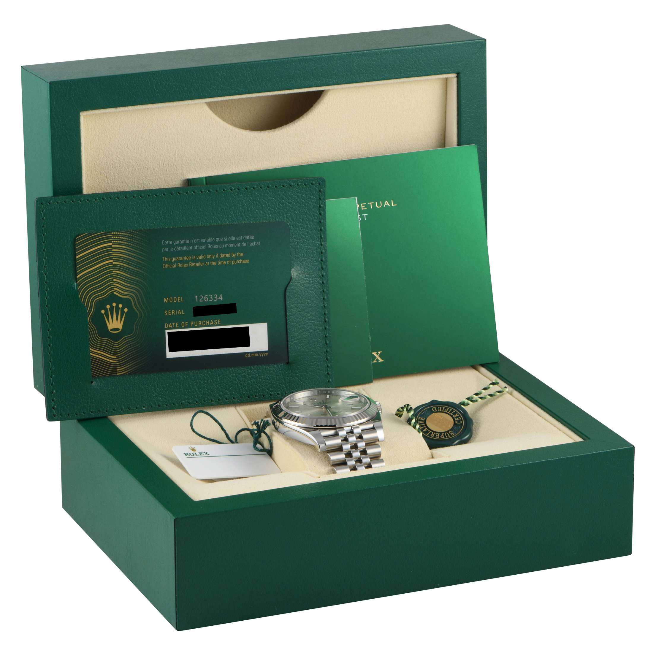 Rolex Datejust 41 Silver Dial Watch 126334 - Image 5