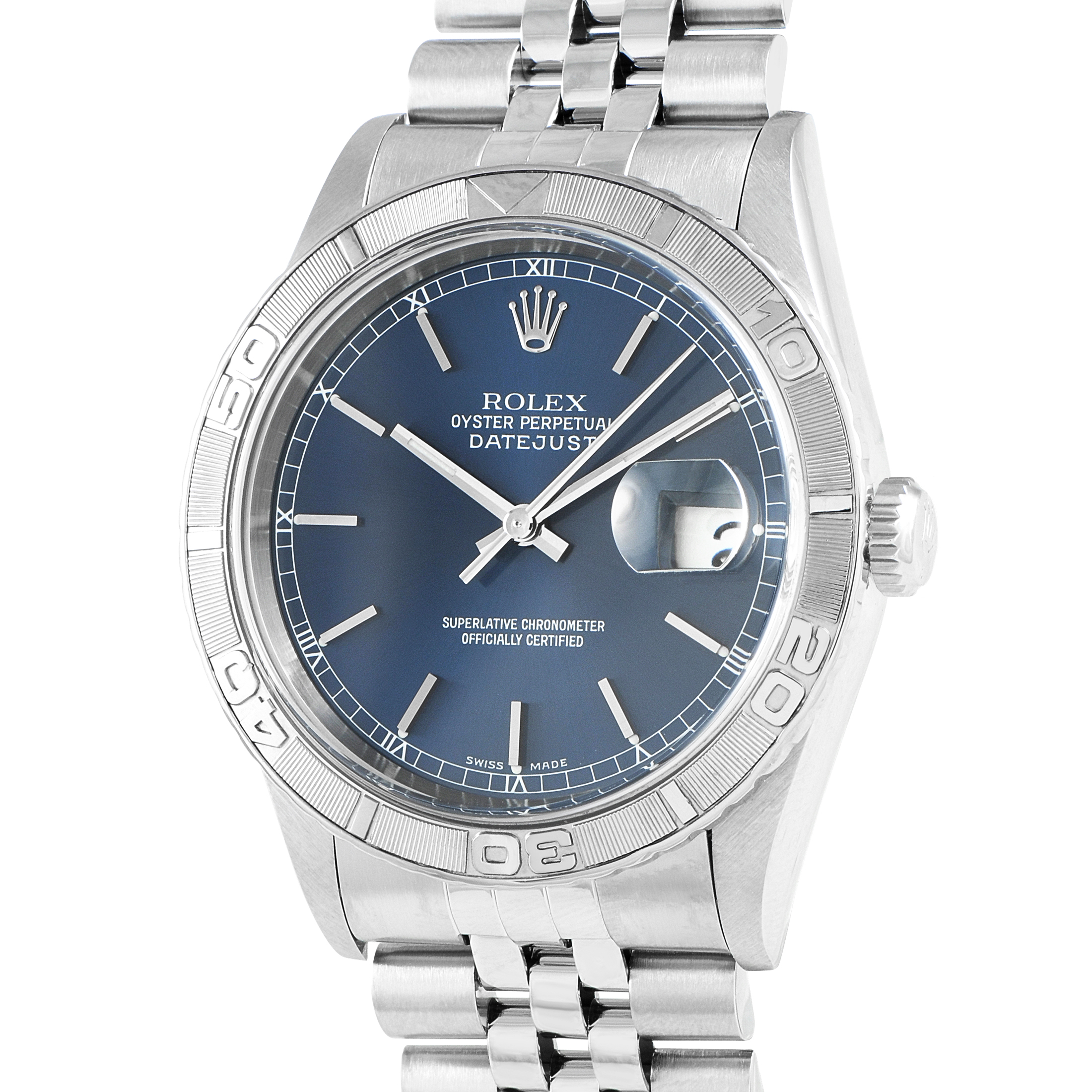 Rolex Datejust Turn-O-Graph Watch 16264 - Image 2