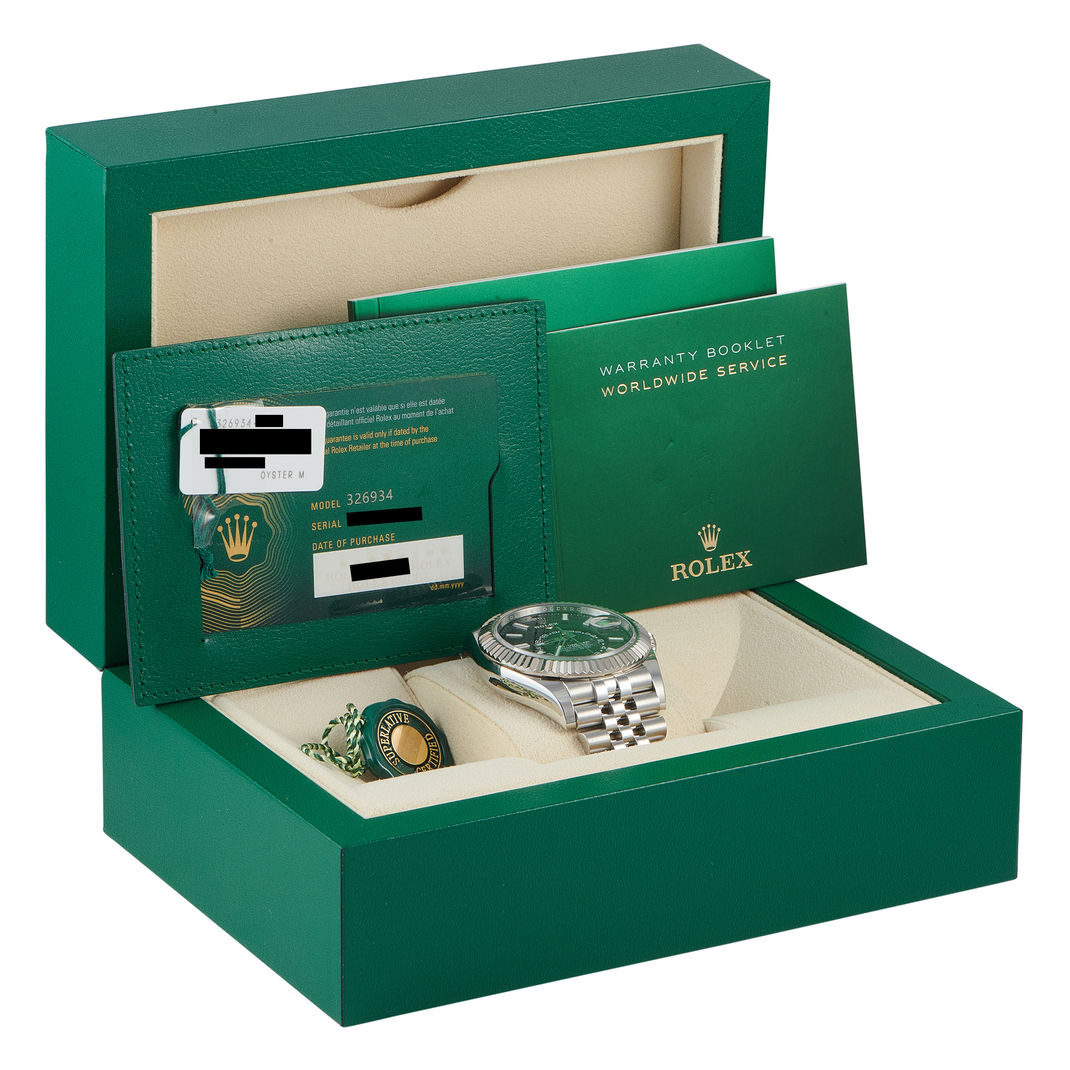 Rolex Sky-Dweller Black Dial Watch 326934 - Image 5