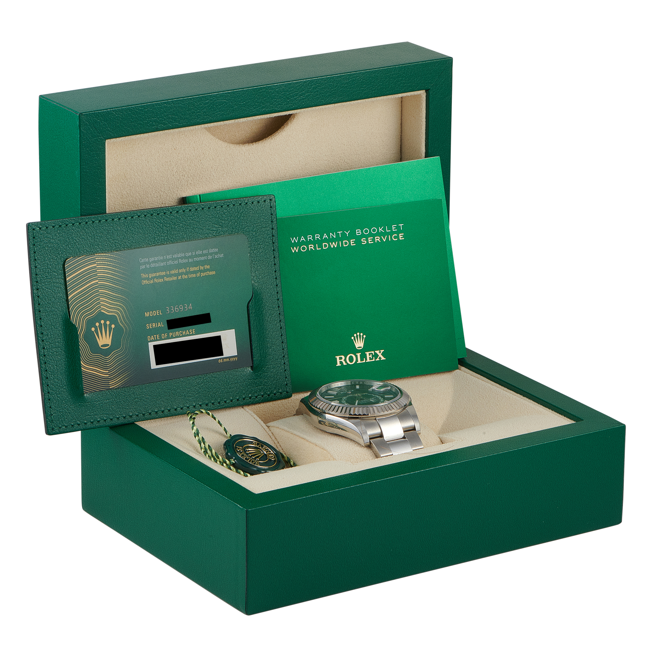 Rolex Sky-Dweller Mint Green Dial Watch 336934 - Image 5