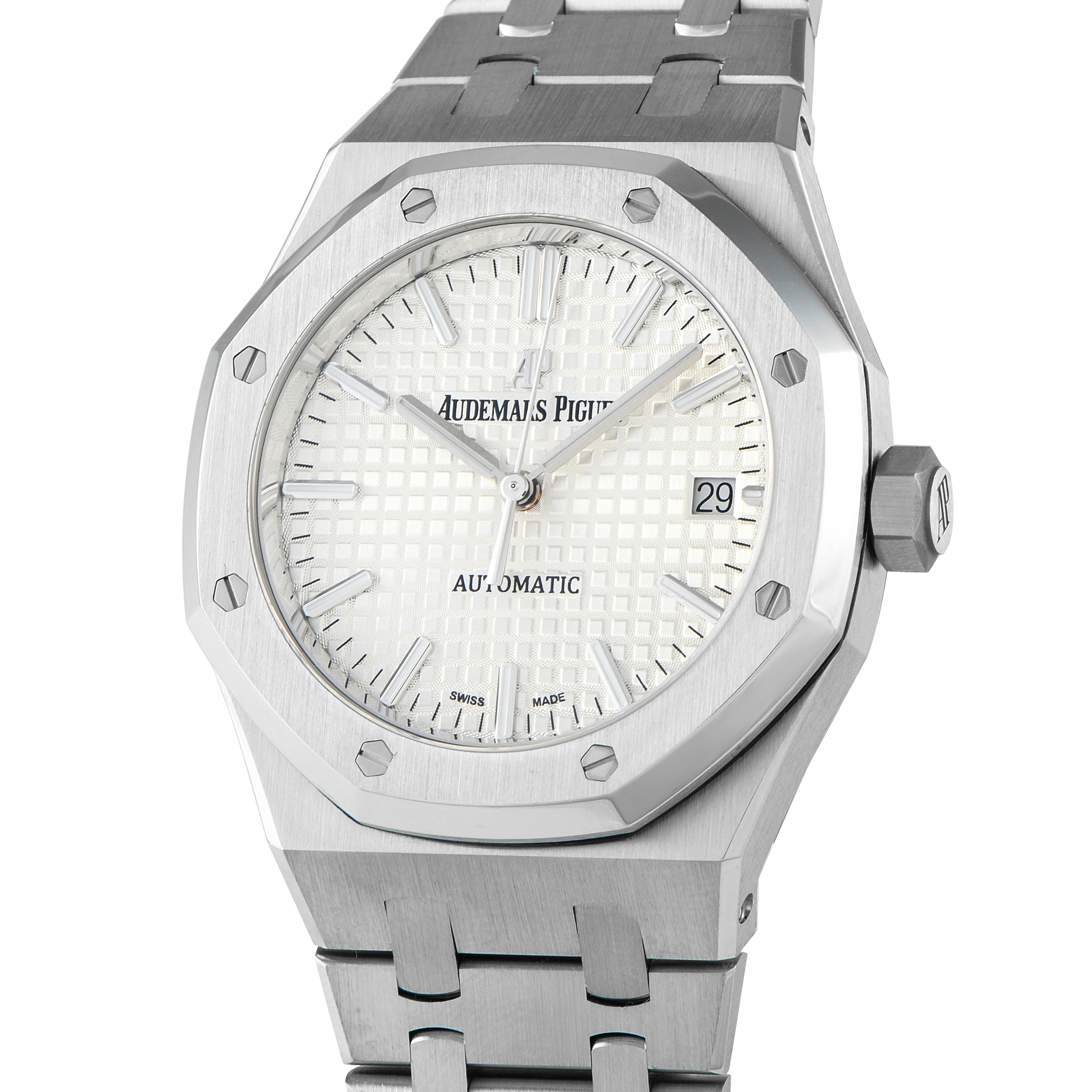 Audemars Piguet Royak Oak Silver Dial Stainless Steel Watch 15450ST.OO.1256ST.01.A - Image 2