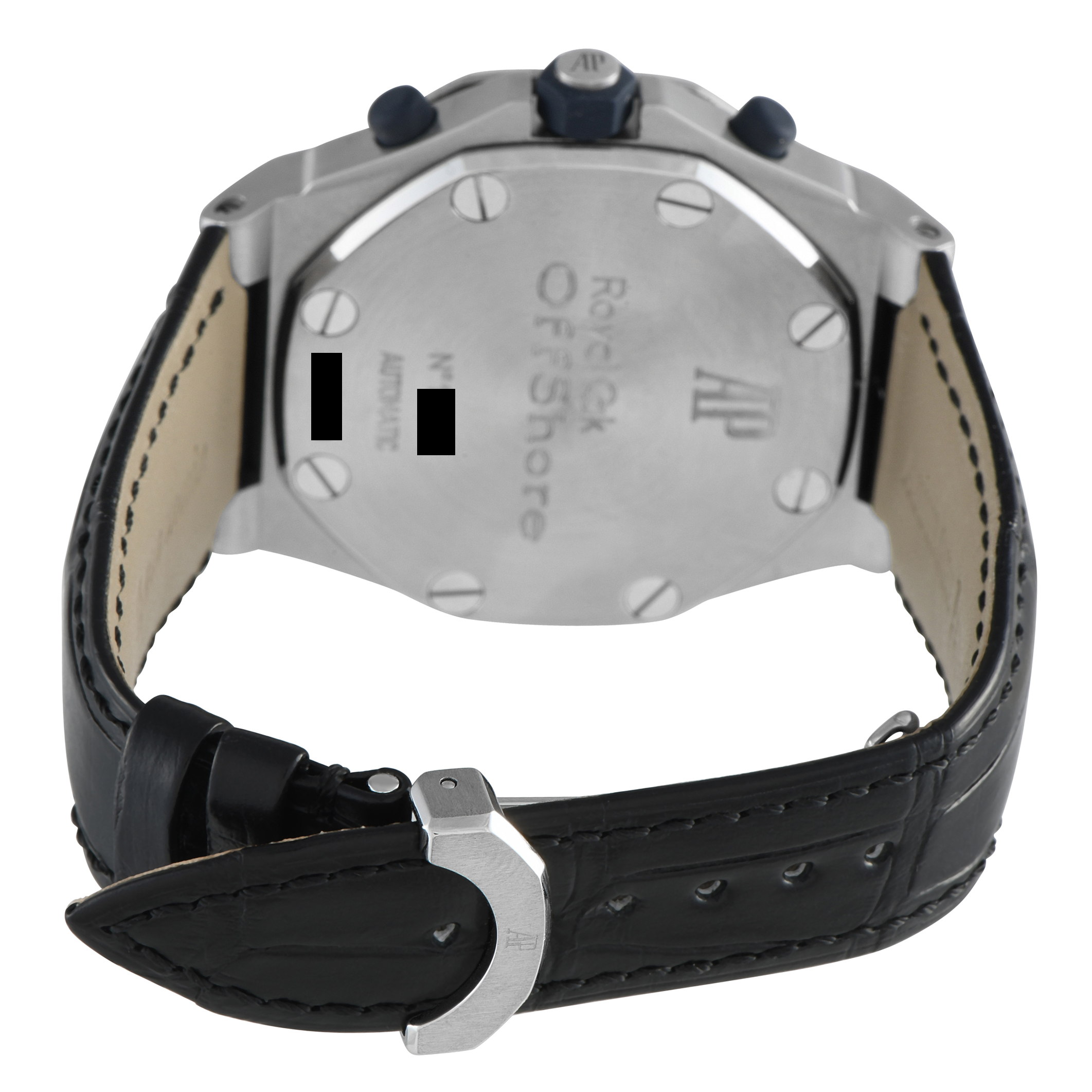 Audemars Piguet Royal Oak Offshore Steel in Leather Men's Watch 25770ST.OO.A001KE.01 - Image 4