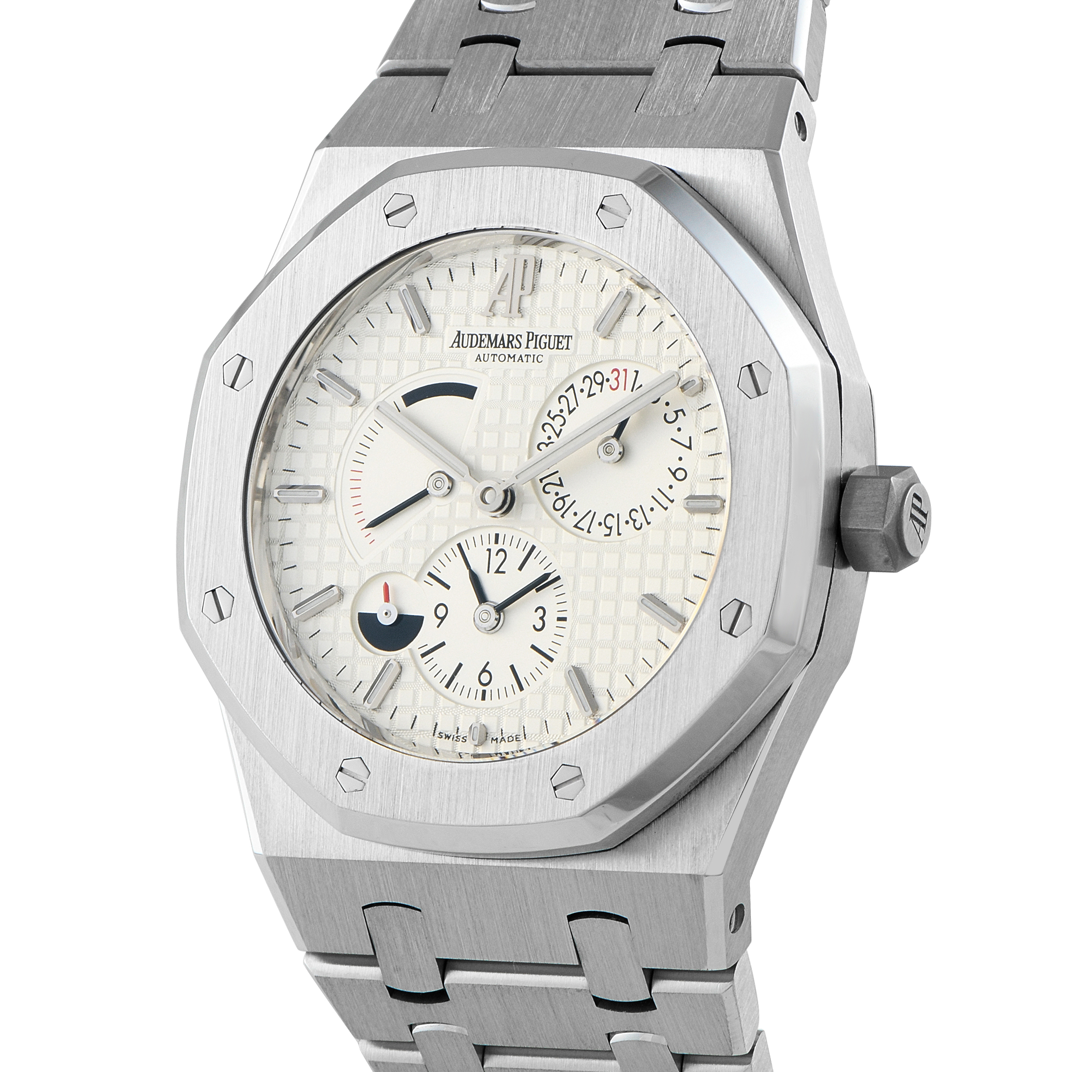 Audemars Piguet Royal Oak Dual Time Steel Watch 26120ST.OO.1220st.01 - Image 2