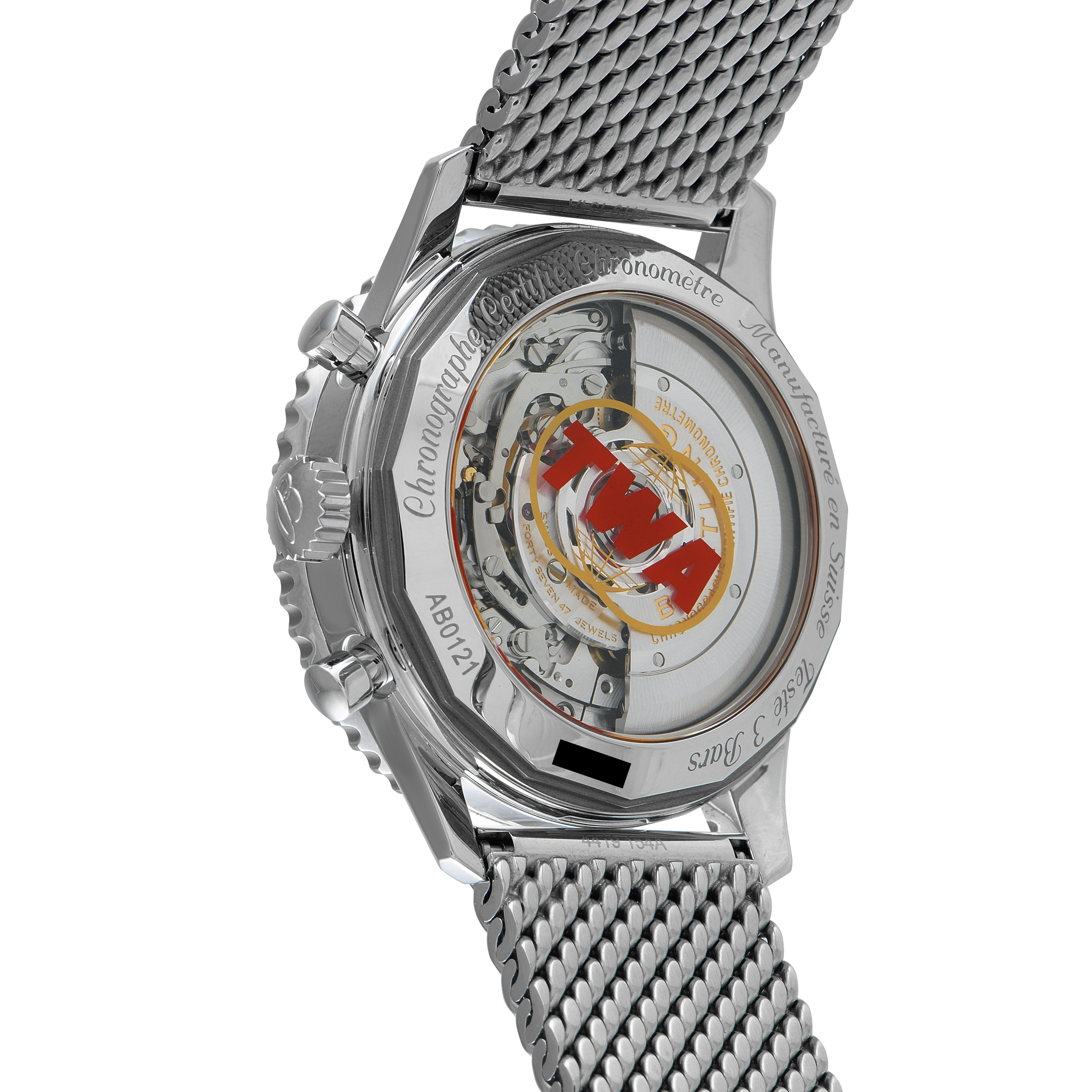Breitling Navitimer B01 Chronograph TWA Special Edition Watch AB0121 - Image 3